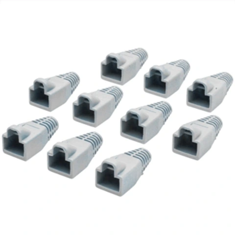 כיסויים להגנה עבור מחברים RJ45 - אפור בהיר MH CONNECTORS