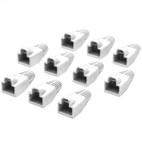 כיסויים להגנה עבור מחברים RJ45 - לבן MH CONNECTORS