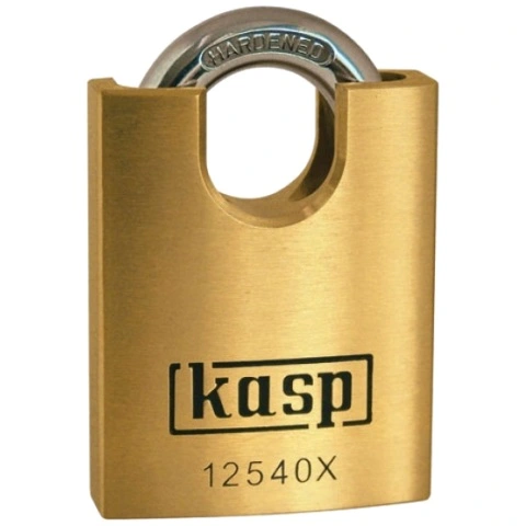 מנעול תלייה מקצועי - שקל סגור - KASP SCEURITY - 40MM KASP SECURITY