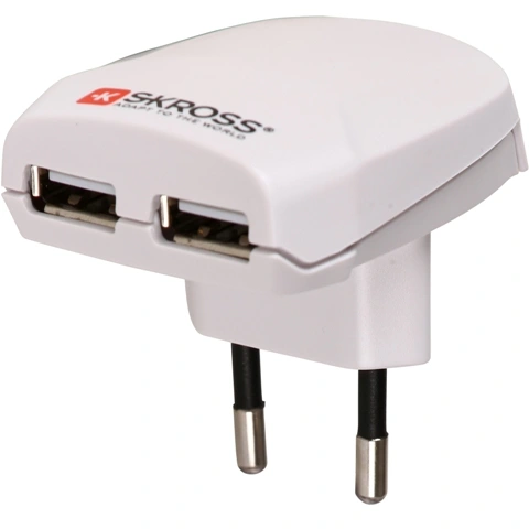 מטען USB כפול - SKROSS EURO USB CHARGER SKROSS