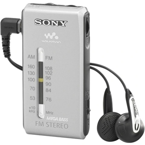 רדיו אוזניות נייד אנלוגי - SONY SRF-S84 SONY