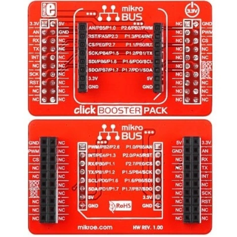 כרטיס הרחבה - LM4F120 CLICK BOOSTERPACK MIKROELEKTRONIKA