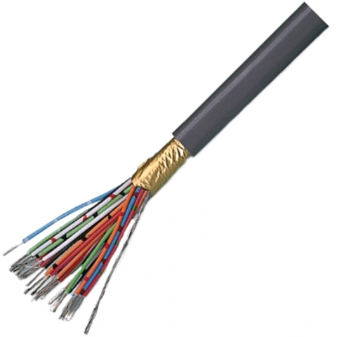 כבל פיקוד גמיש - 15 גידים 24AWG + סיכוך אלומיניום PRO-POWER