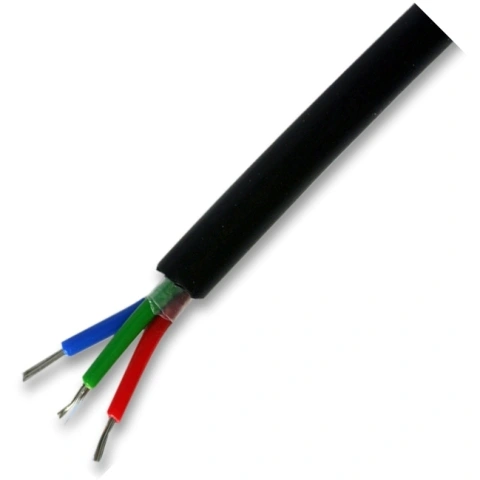 כבל פיקוד גמיש - 3 גידים 30AWG PRO-POWER