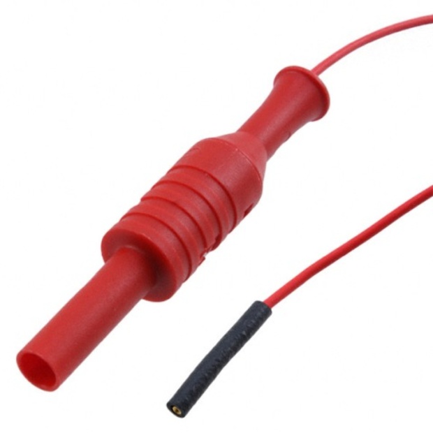 מתאם MICRO EZ HOOK 4MM BANANA PLUG אדום טלמיר אלקטרוניקה