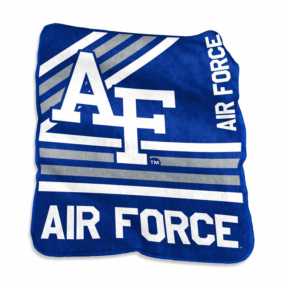 Air Force Academy Falcons Stripe Bonita Throw 50x60    