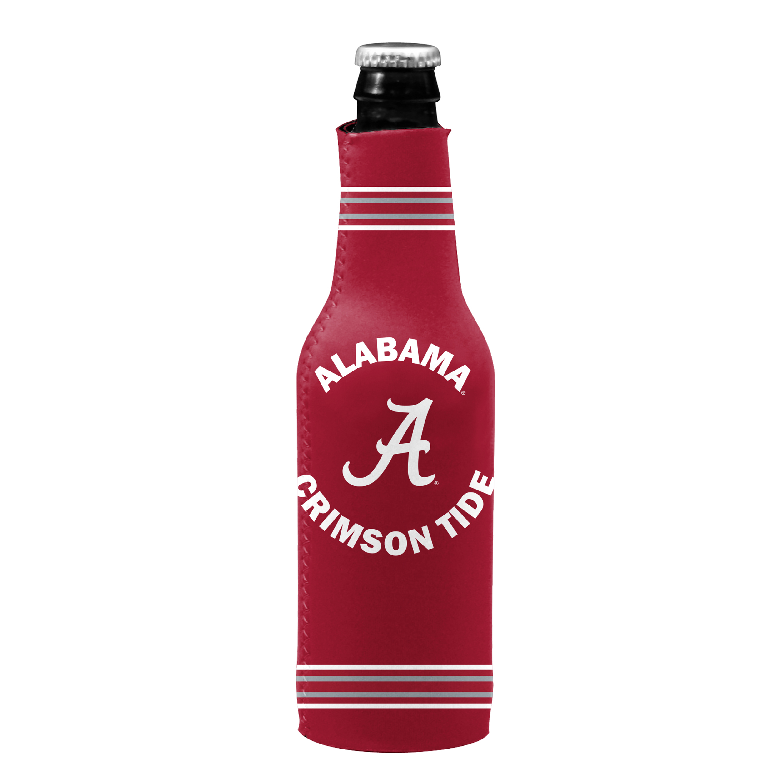 Alabama Crimson Tide Crest Logo Insulated Bottle Sleeve    