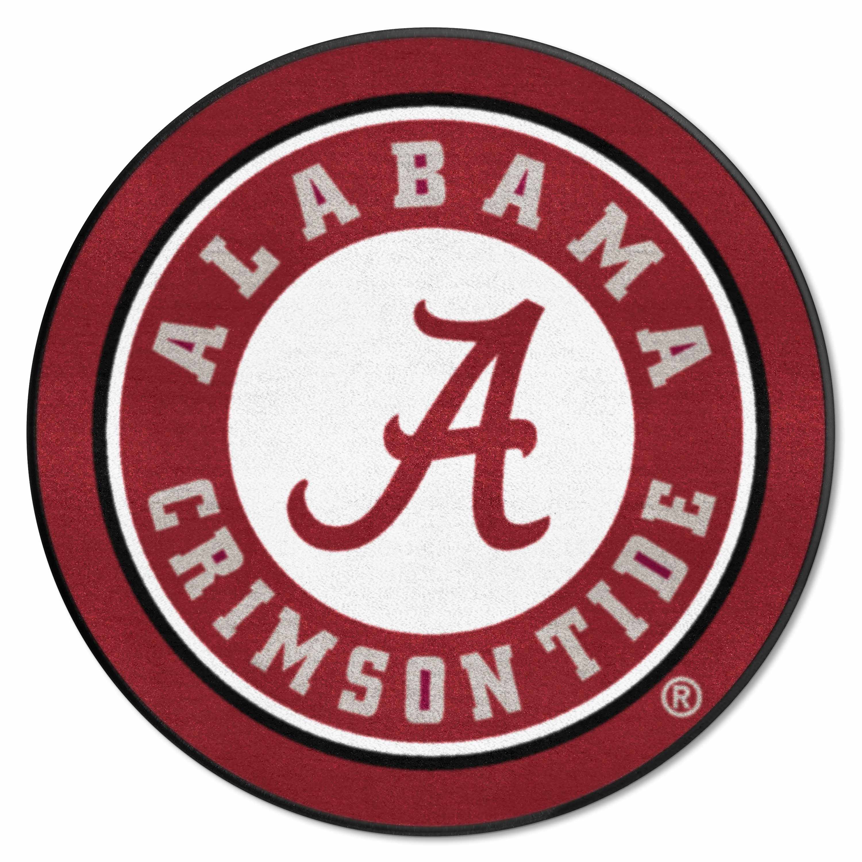 Alabama Crimson Tide Roundel Mat  