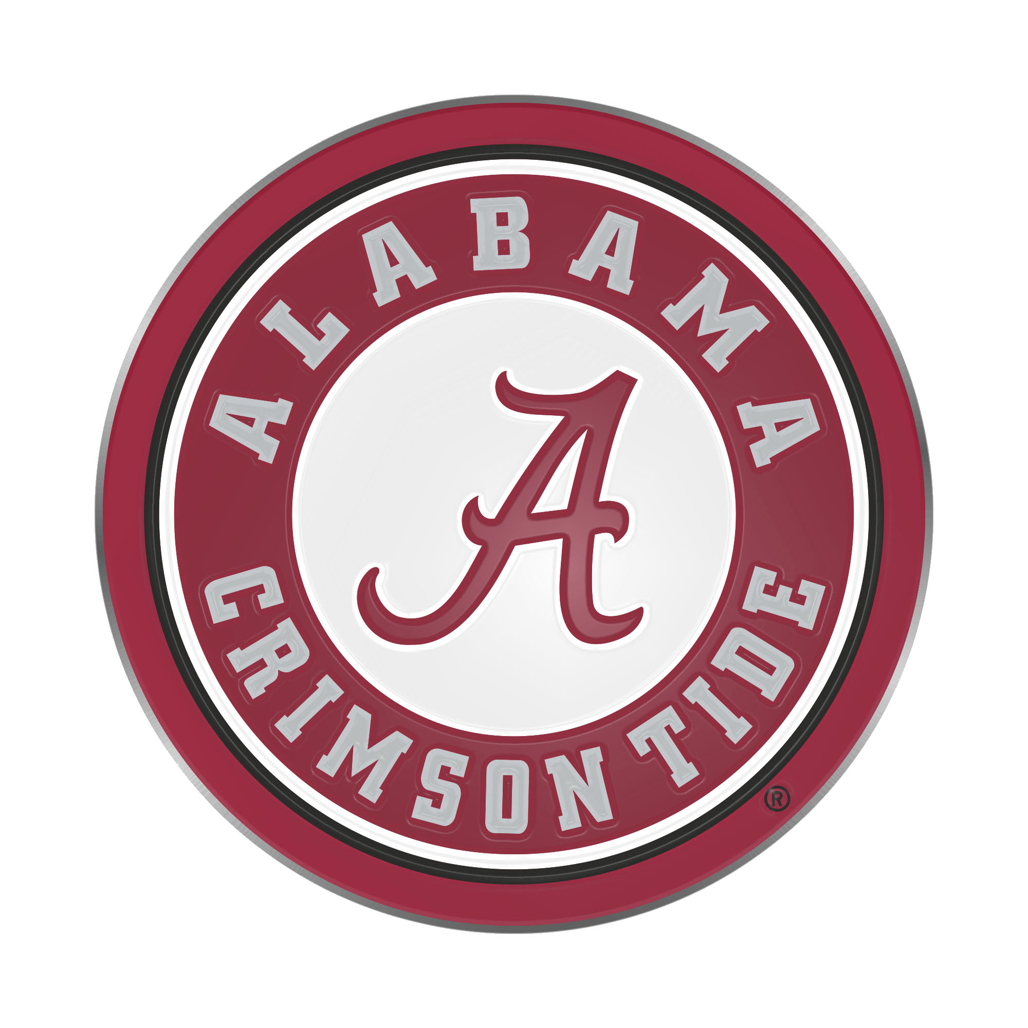 TRINITY Alabama Crimson Tide-Color Emblem  