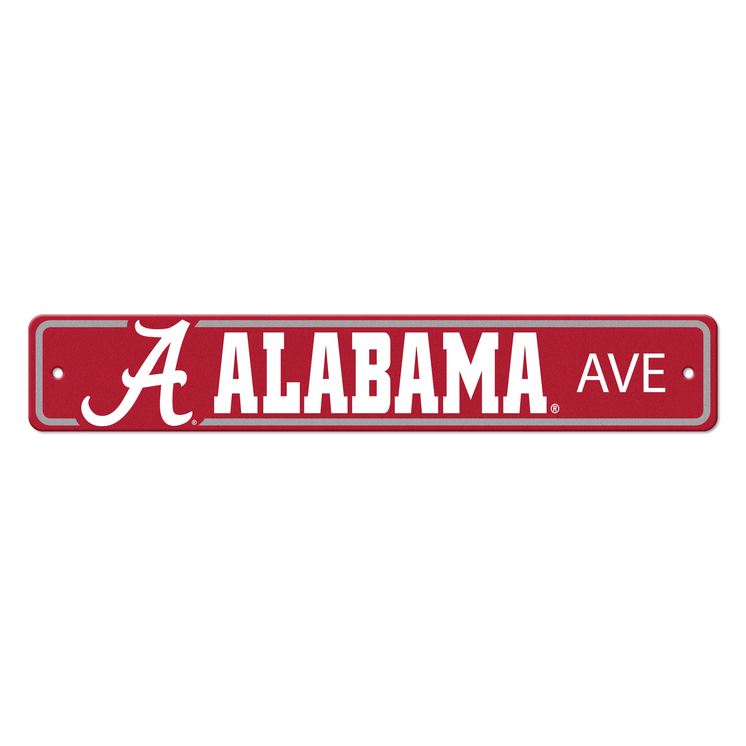 Alabama Crimson Tide Street Sign  