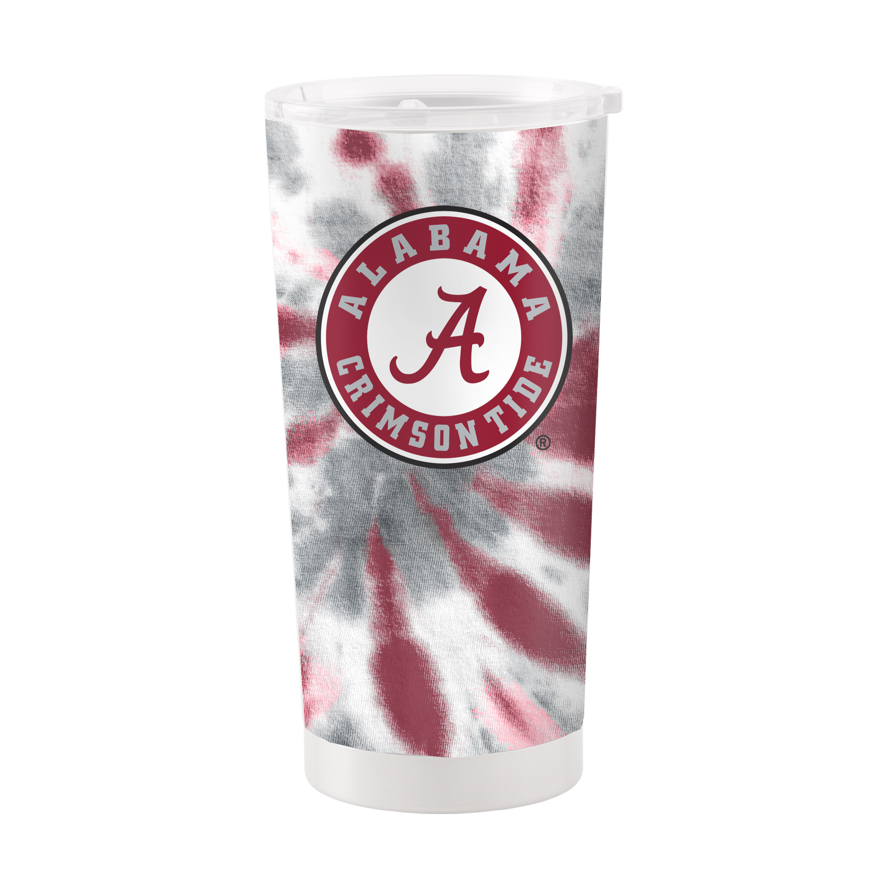 Alabama Crimson Tide 20oz Tie Dye Stainless Steel Tumbler    