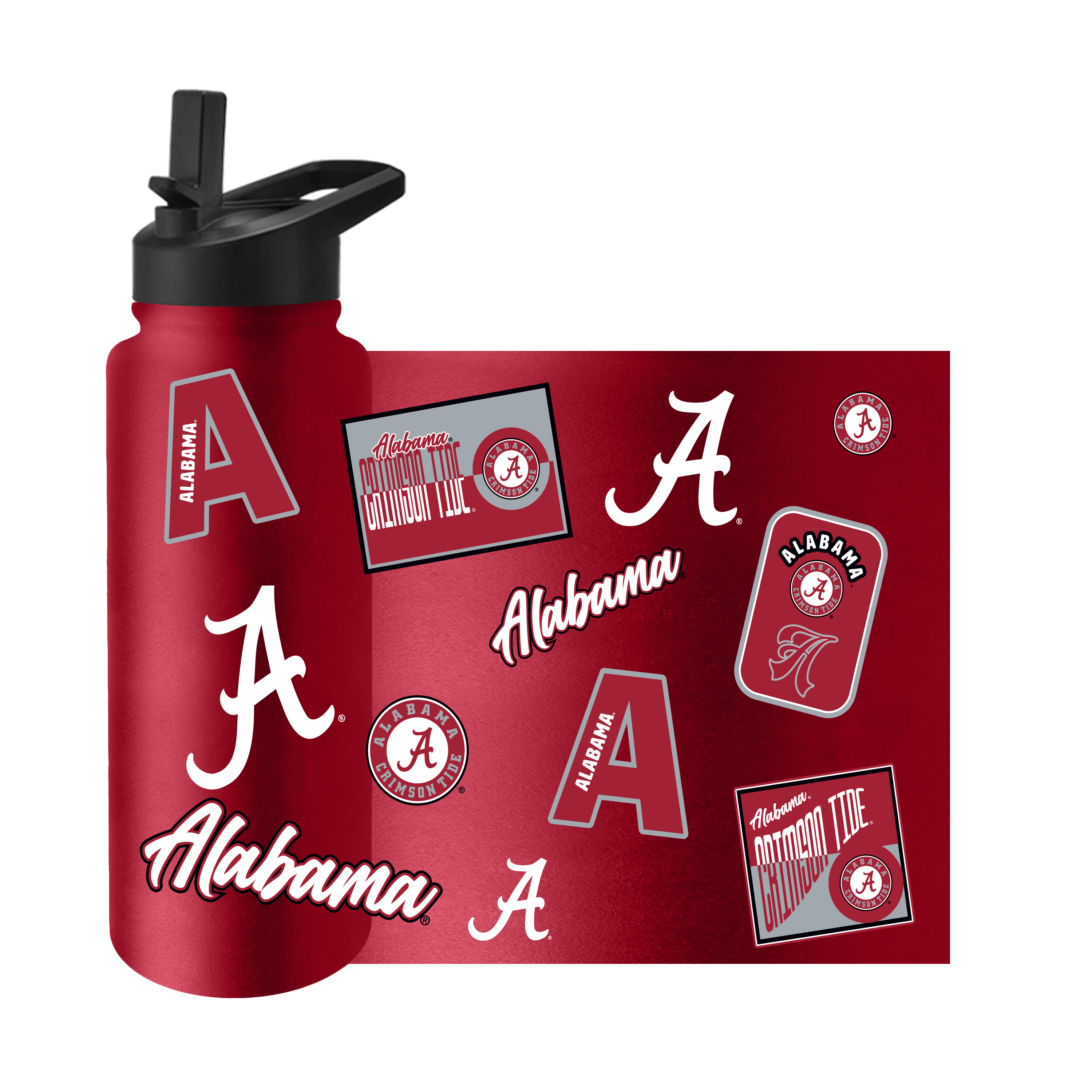 Alabama 34oz Dreamweave Quencher Bottle  