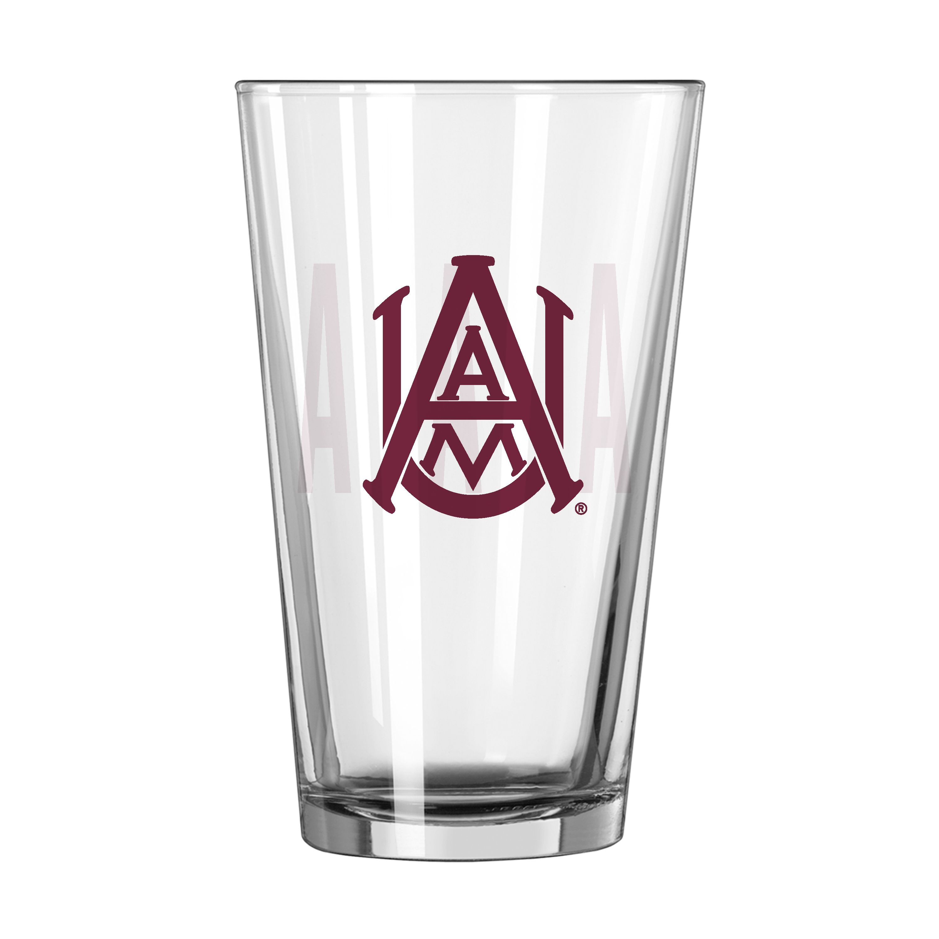 Alabama Crimson Tide A&M 16oz Overtime Pint Glass    