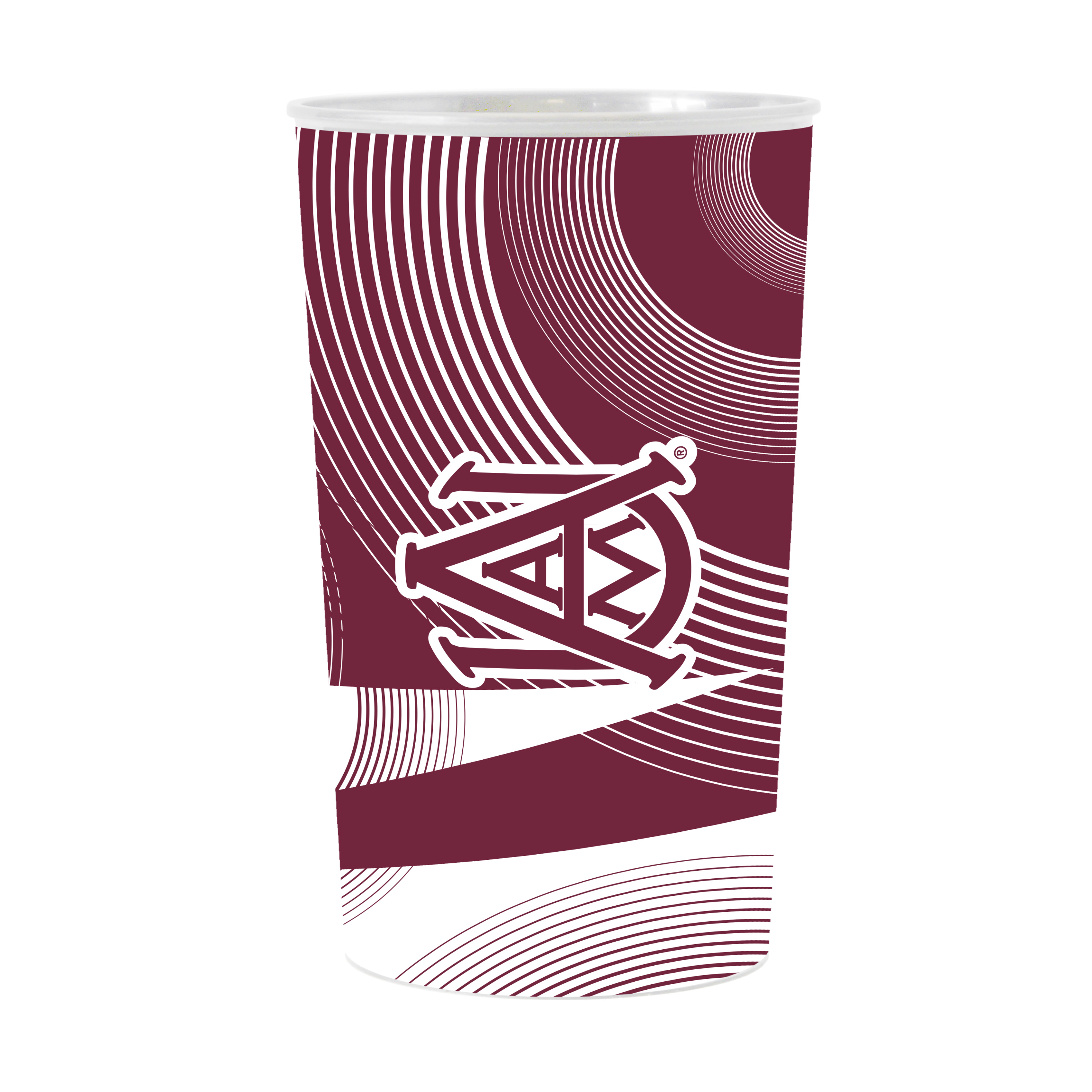 Alabama Crimson Tide A&M Geometric Hardwall Cup 4 Pack  