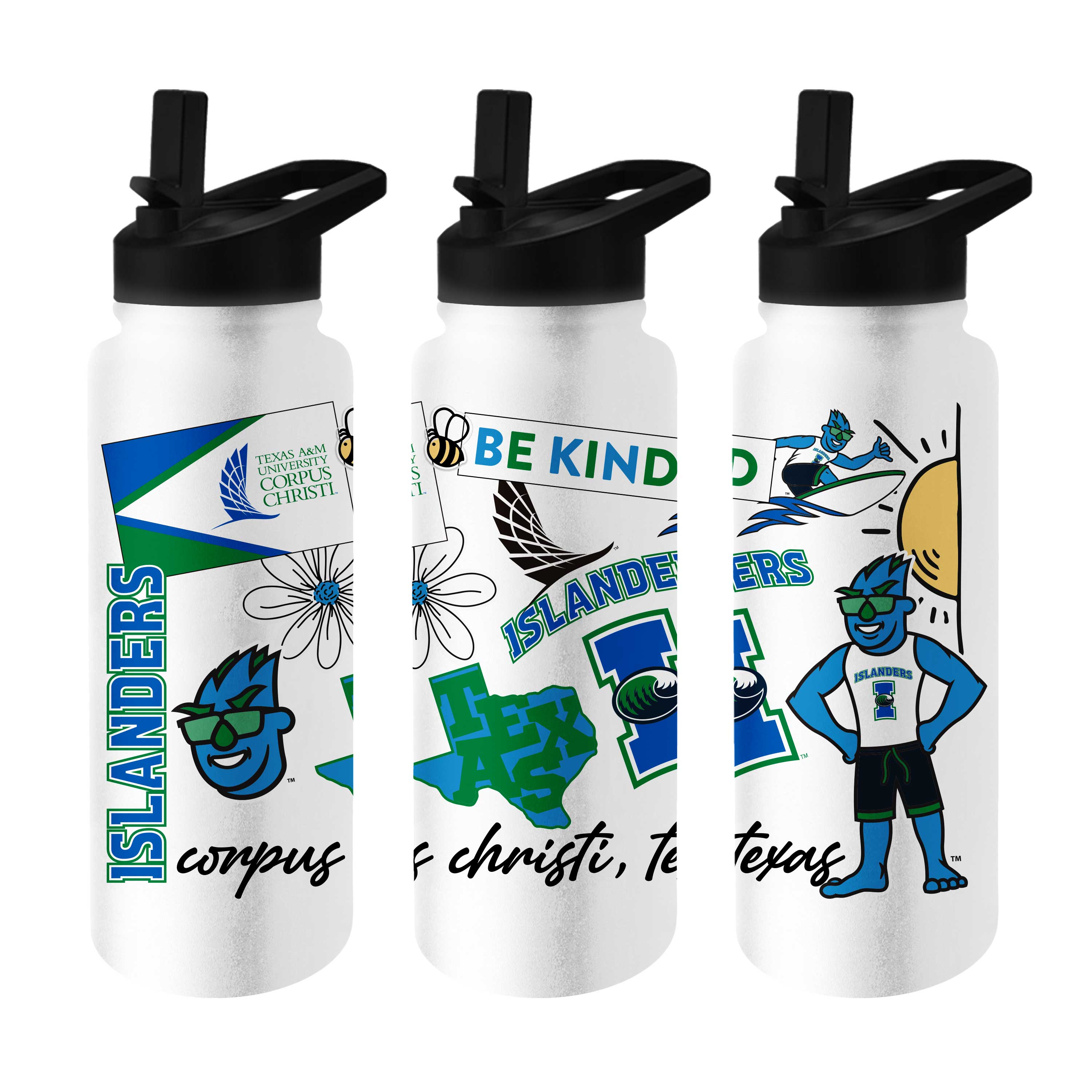 Texas A&M - Corpus Christi 34oz Native Quencher Bottle    