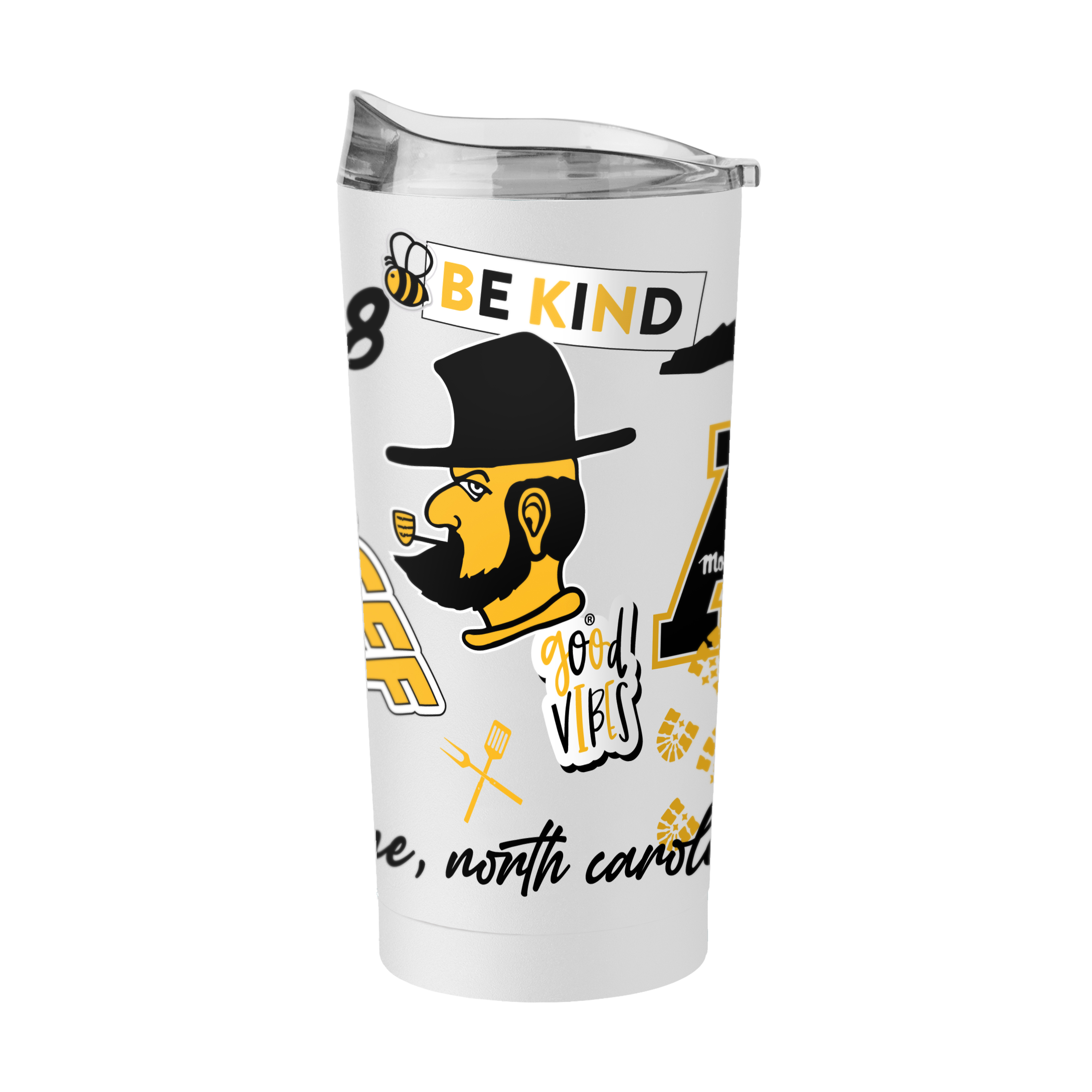 Appalachian State Mountaineers 20oz Native Powder Coat Tumbler    