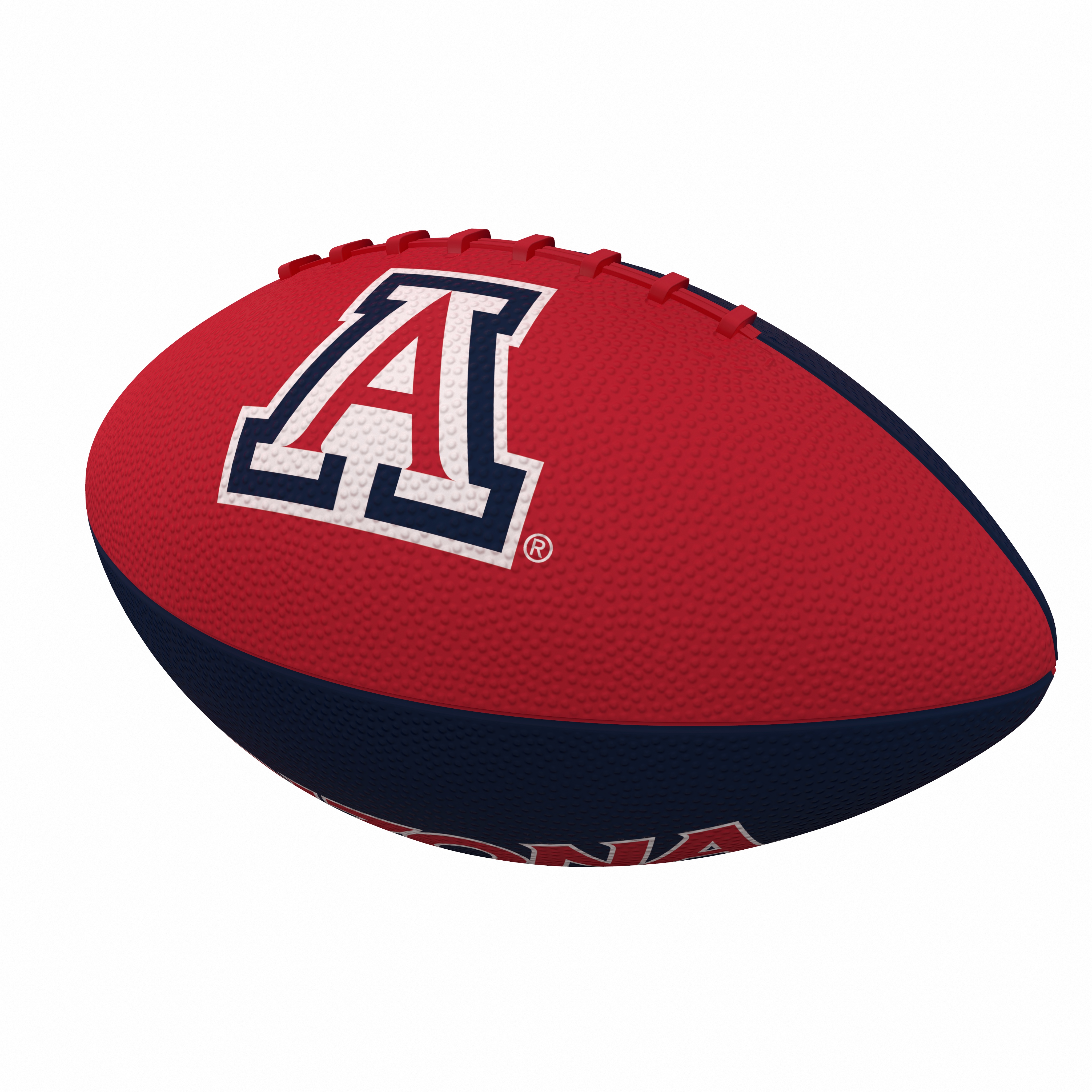 Arizona Wildcats Pinwheel Junior Size Rubber Football    