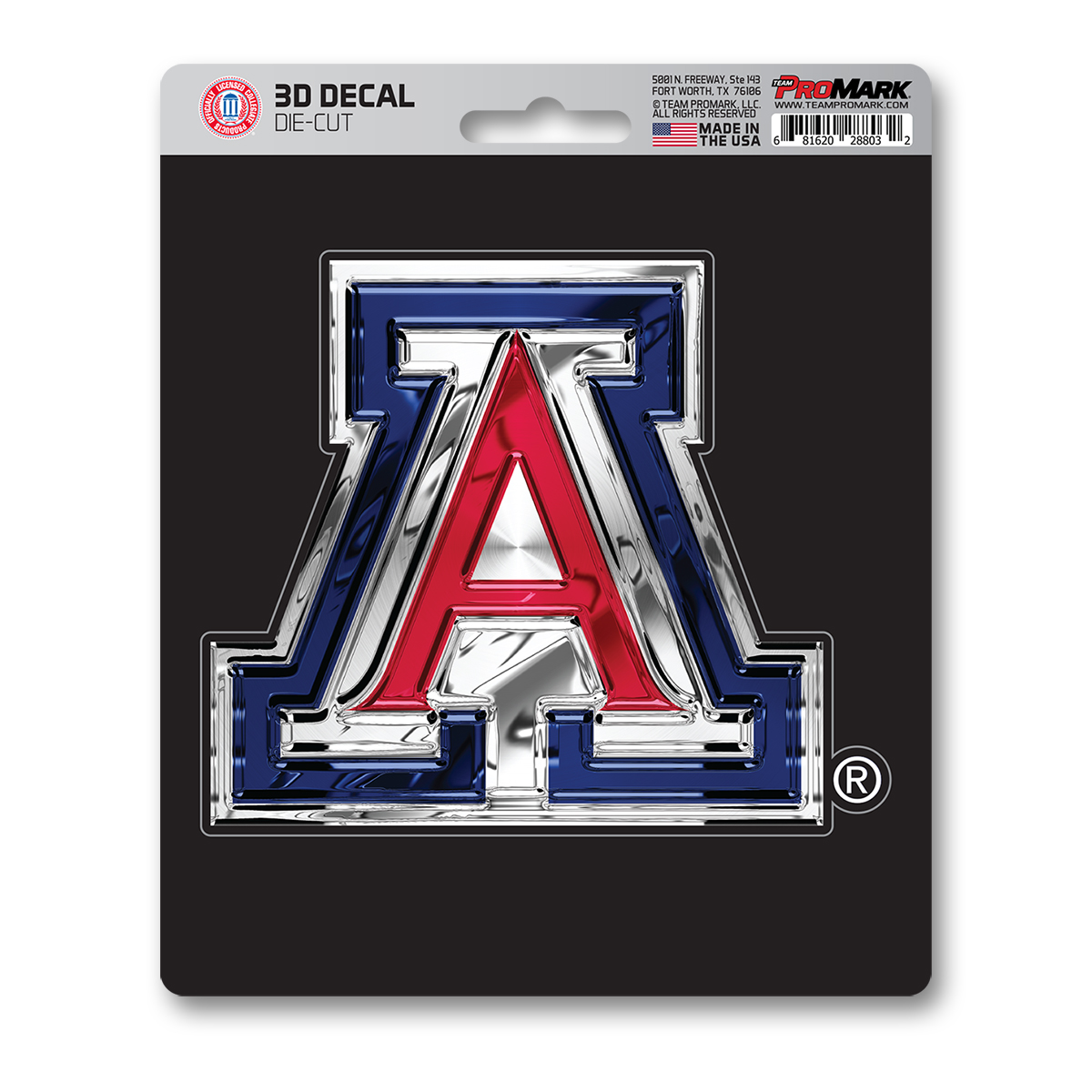 Arizona Wildcats 3D Decal    