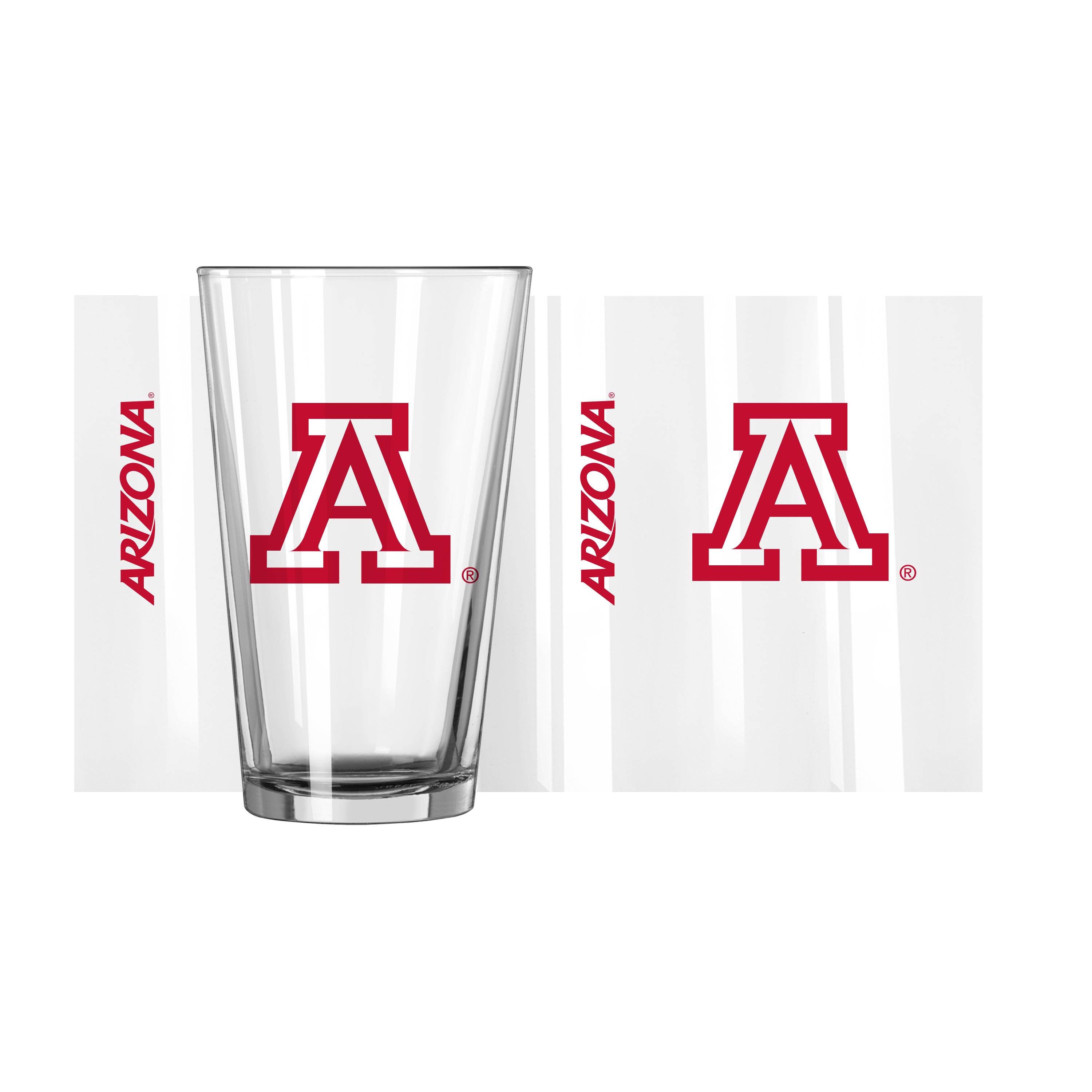 Arizona Wildcats 16oz Gameday Pint Glass    