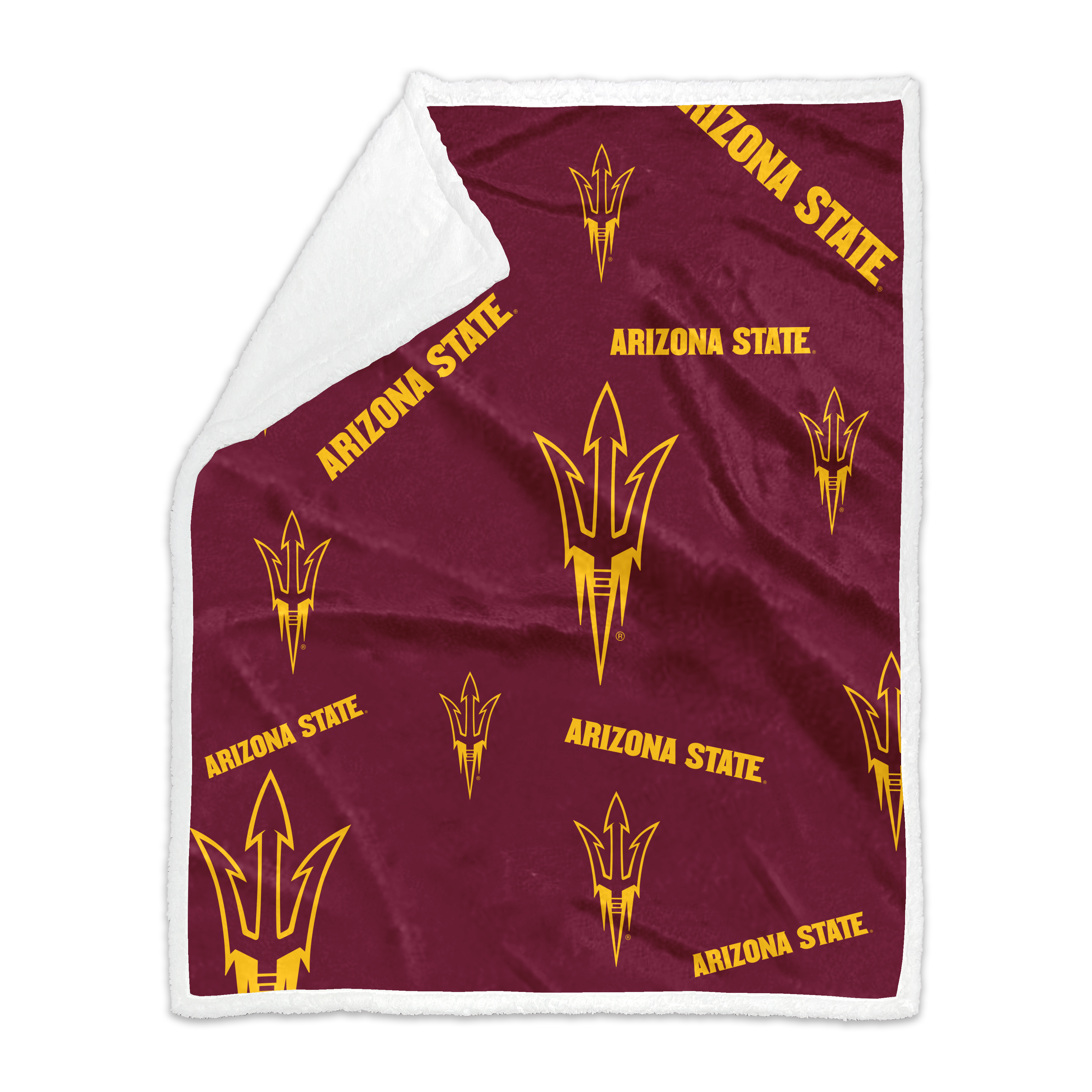 Arizona State Sun Devils 50x60 Plush Sherpa Throw    