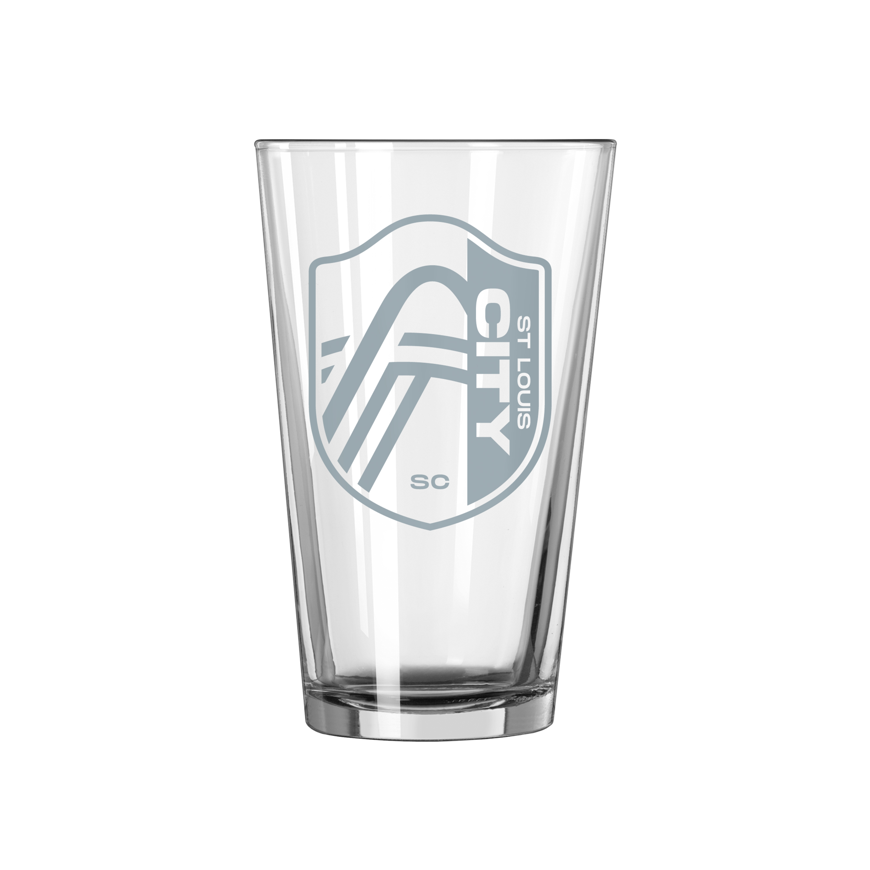 St Louis City SC 16oz Etch Pint Glass    