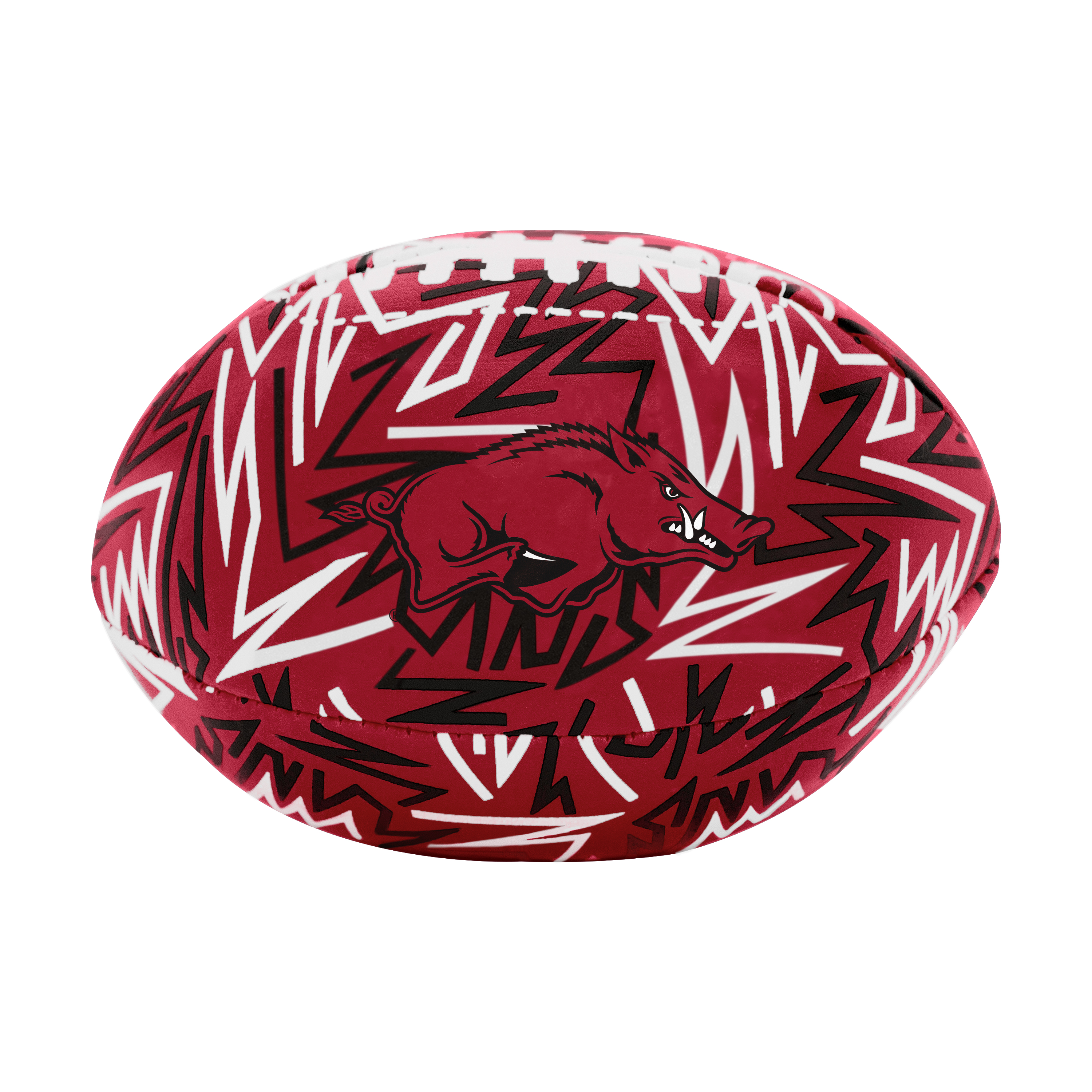Arkansas Razorbacks Graffiti Micro Soft Football    