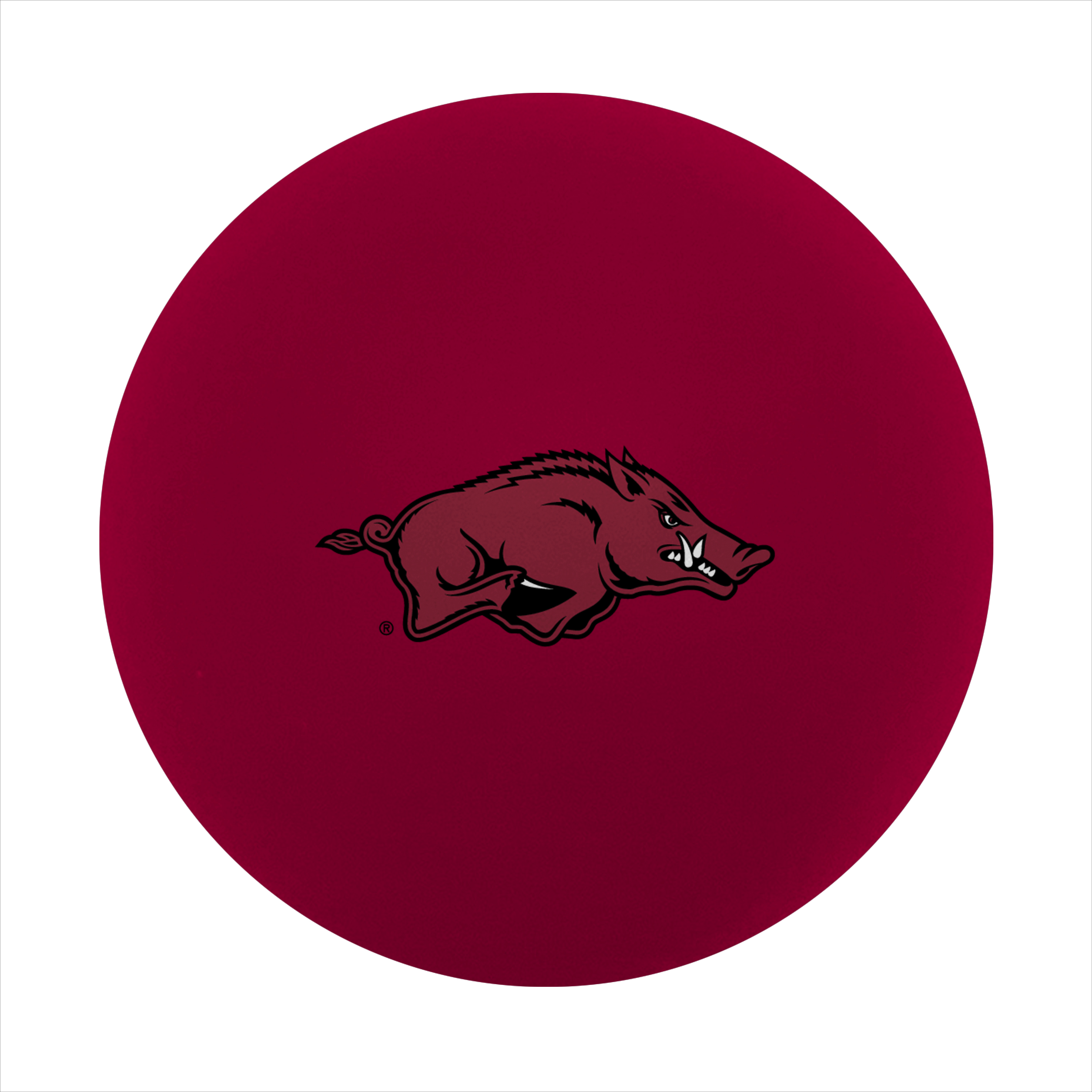Arkansas Razorbacks Full Color High Bounce Ball    