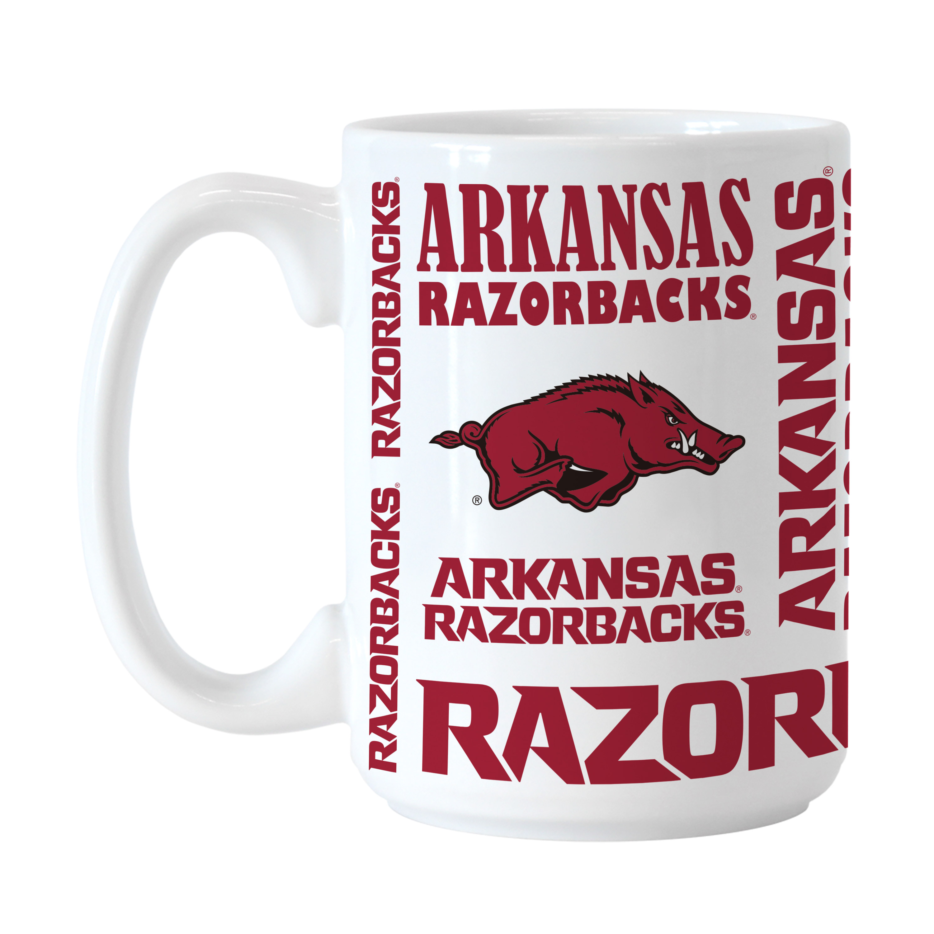 Arkansas Razorbacks 15oz Replay Sublimated Mug    