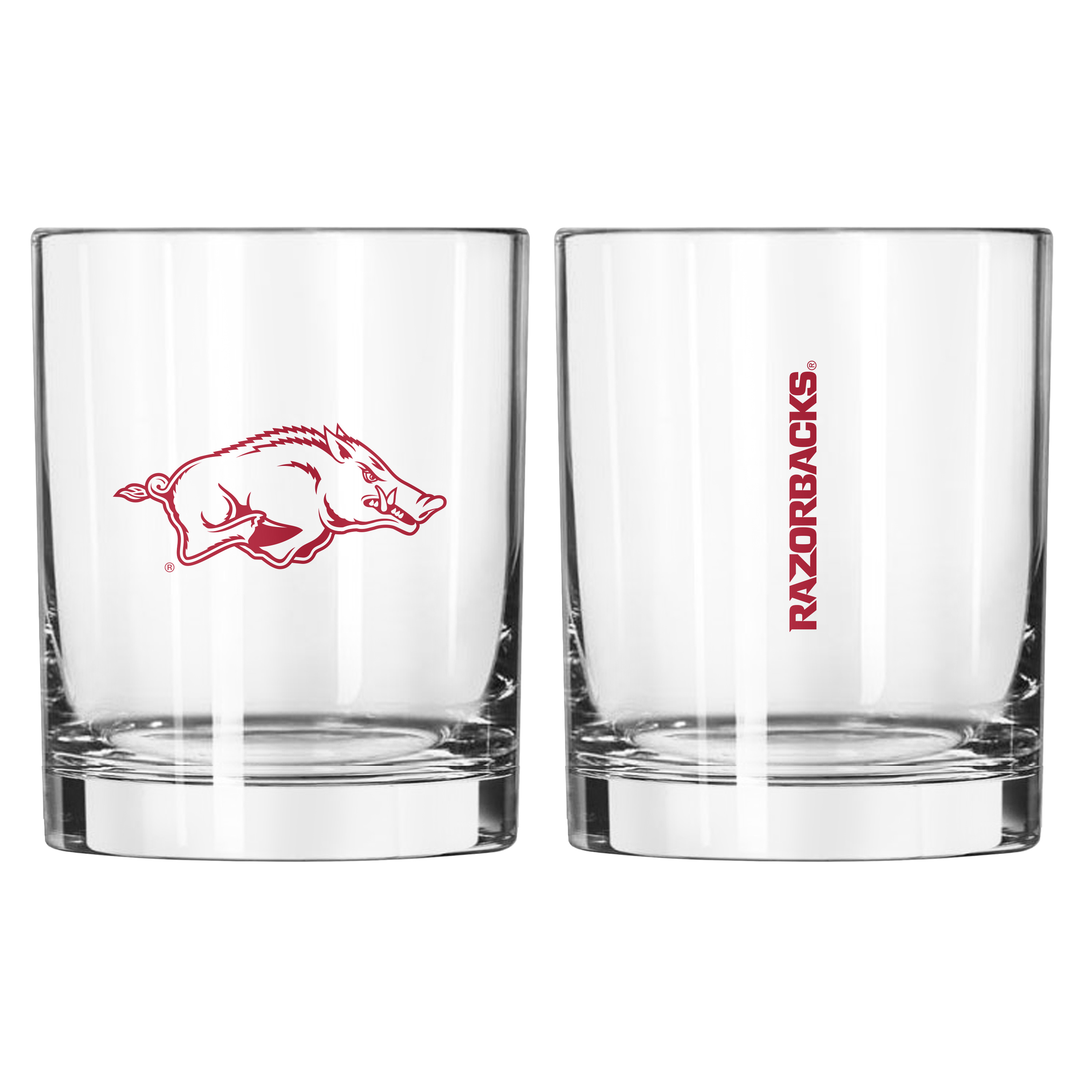 Arkansas Razorbacks 14oz Gameday Rocks Glass    