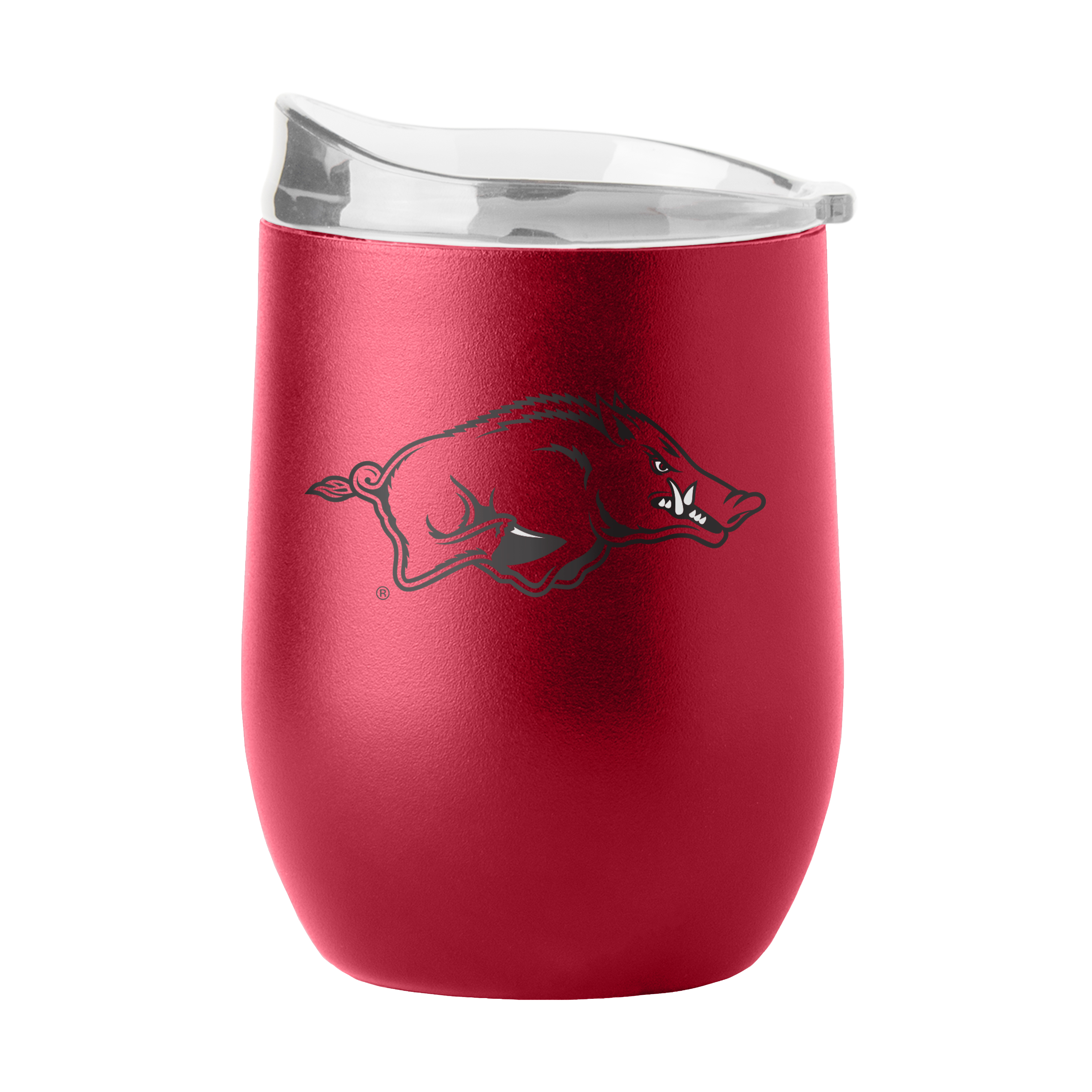 Arkansas Razorbacks 16oz Flipside Powder Coat Curved Beverage    