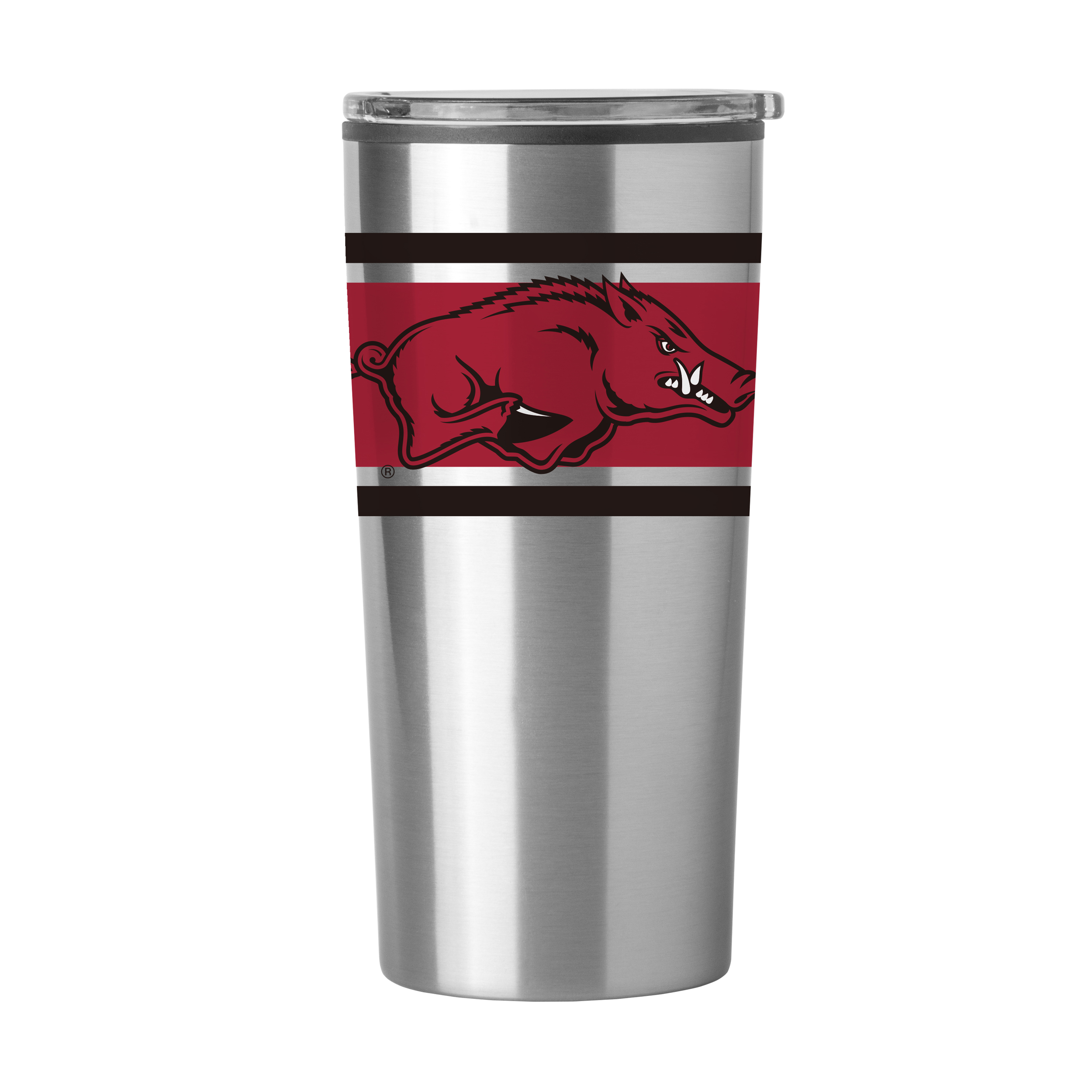 Arkansas Razorbacks Stripe 20 oz Fusion Tumbler    