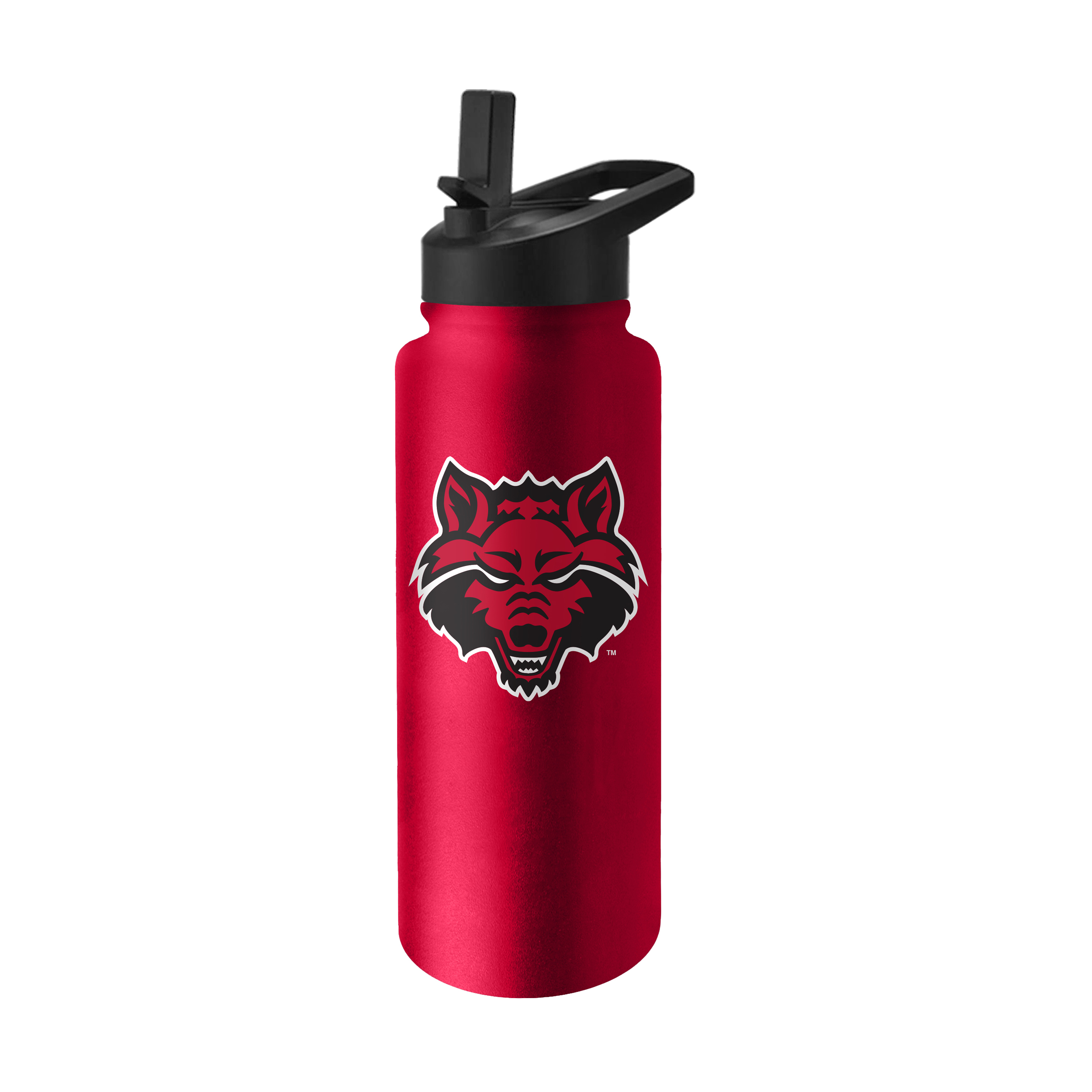 Arkansas State Red Wolves Logo 34 oz Quencher Stainless Bottle    