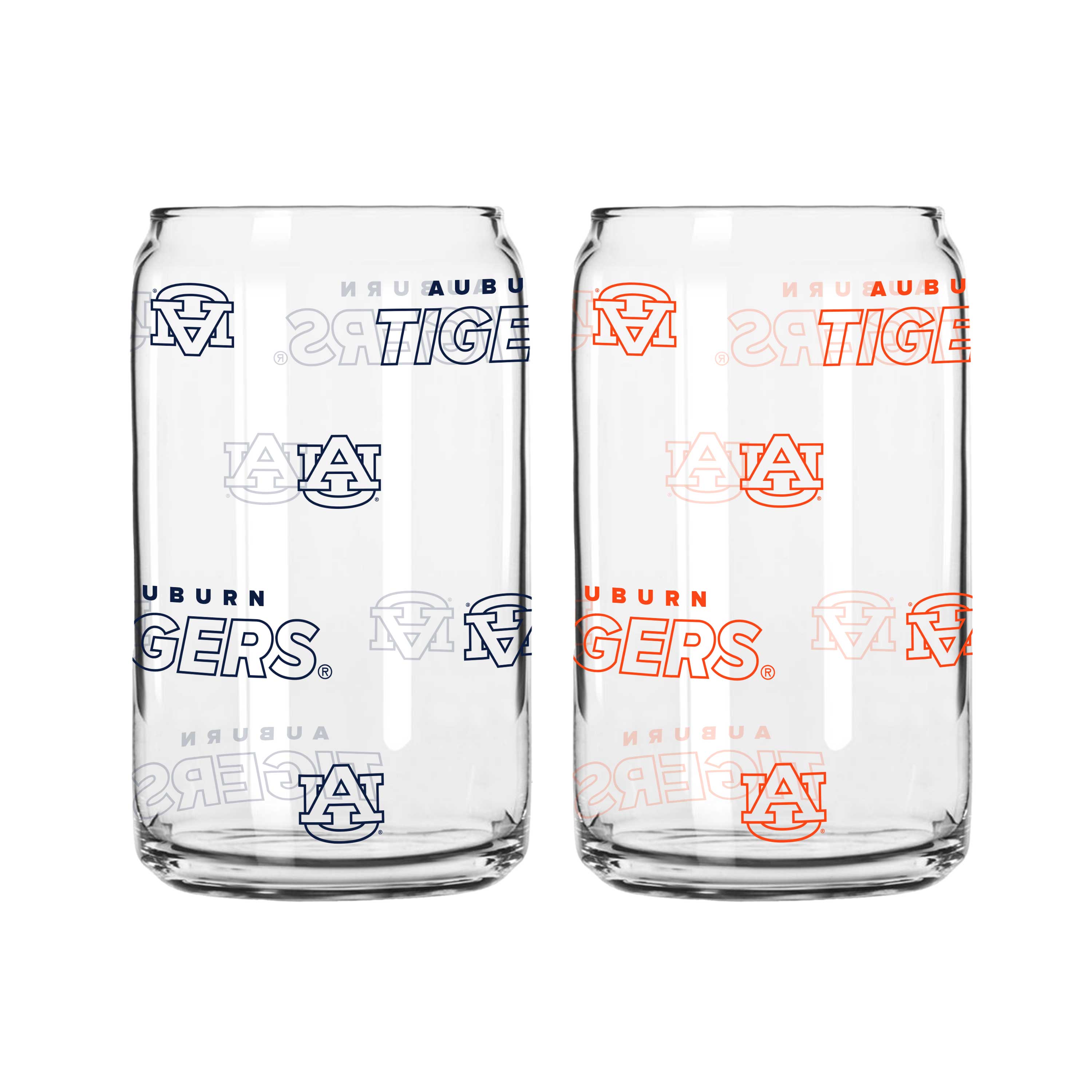 Auburn 16oz Glass Can 2 Pack  