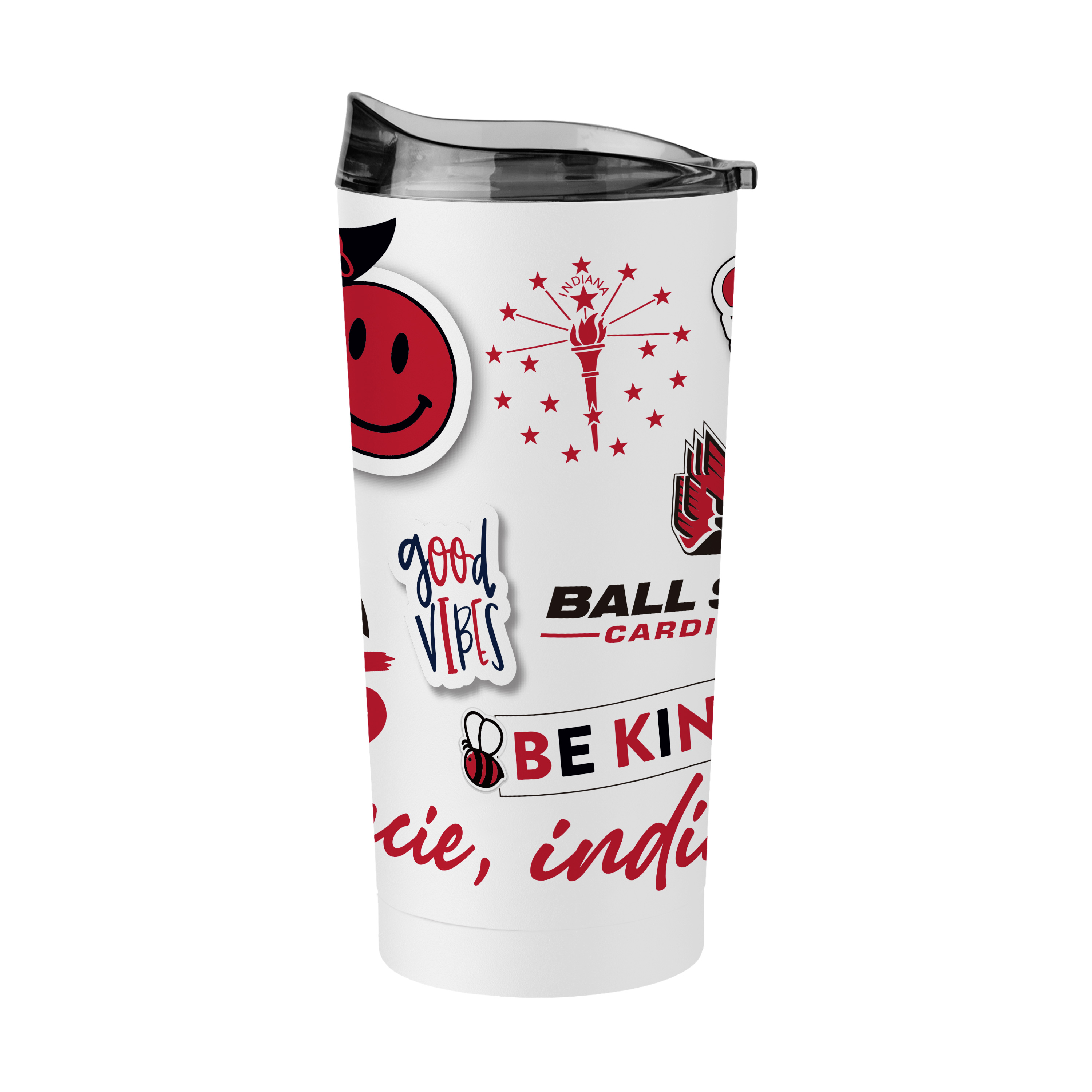 Ball State 20oz Native Powder Coat Tumbler    