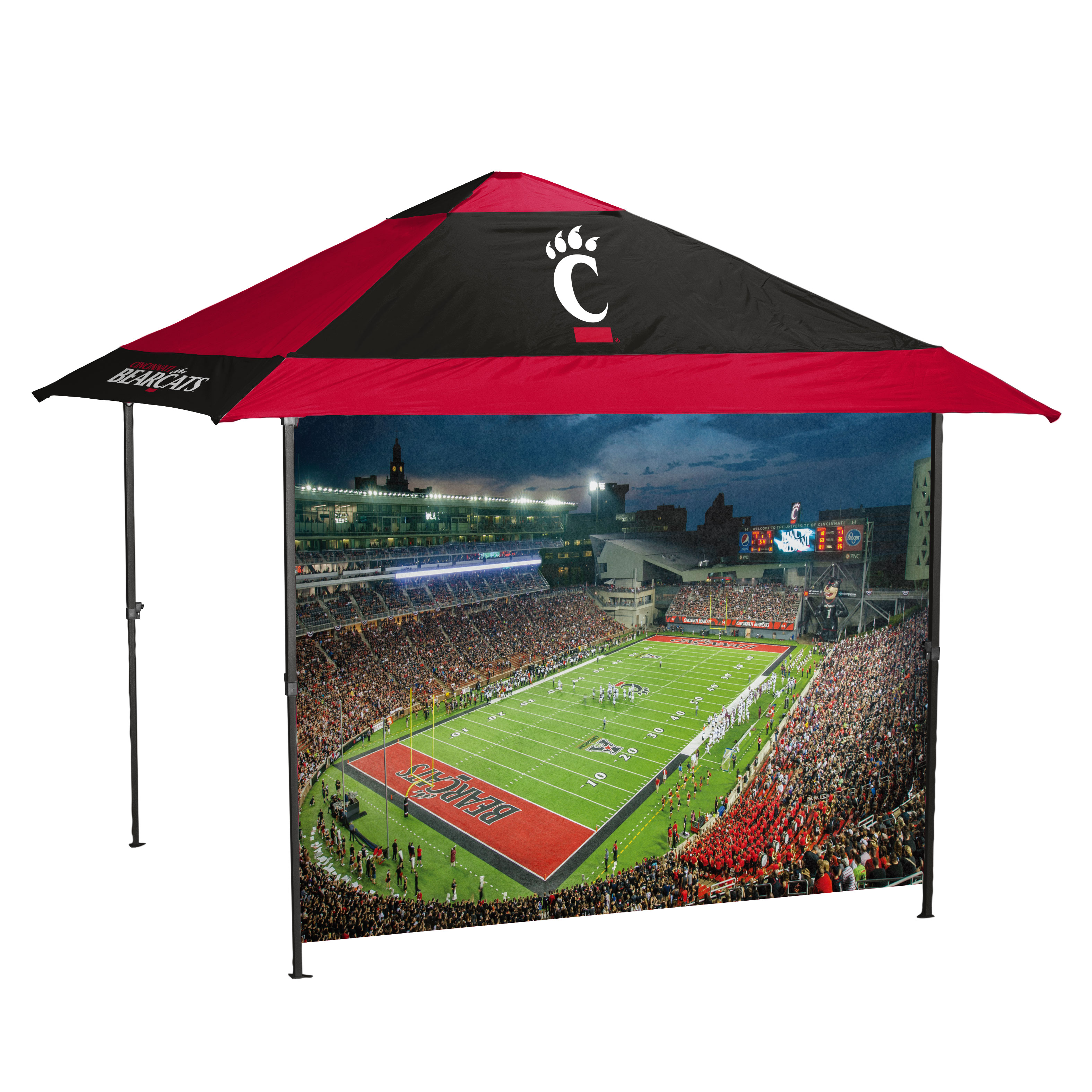Cincinnati Bearcats 12x12 Pagoda Canopy  