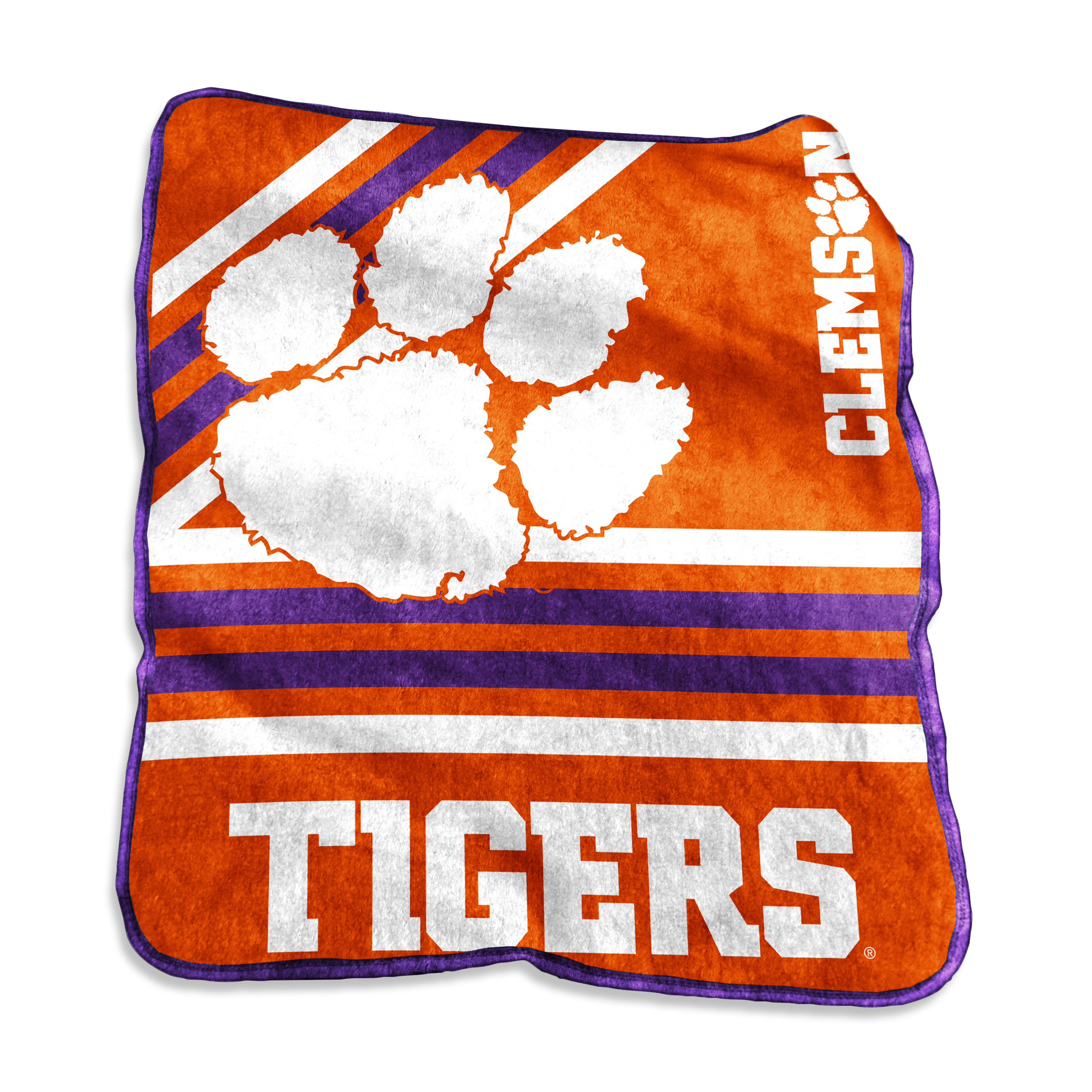 Clemson Tigers Raschel Throw    