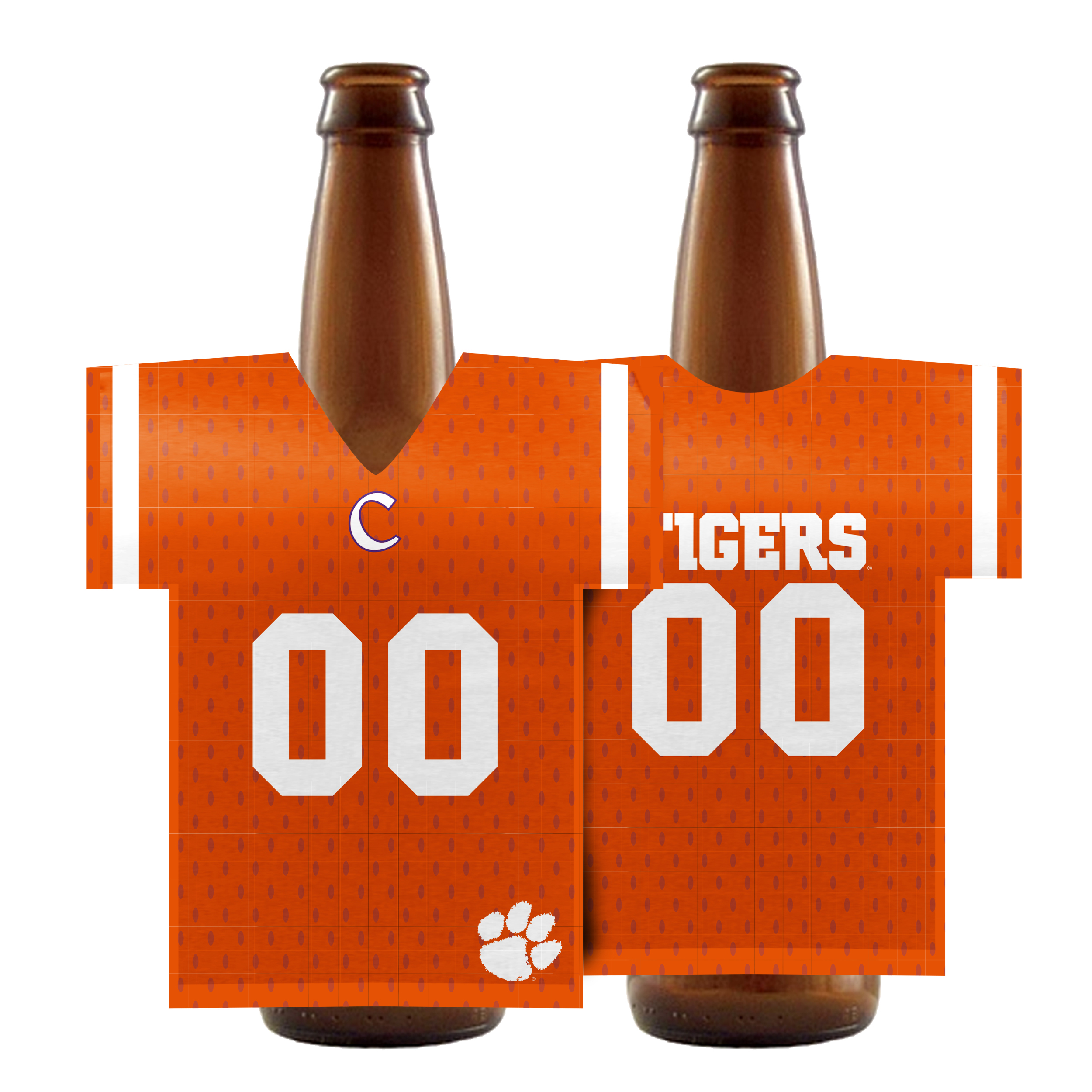 Clemson Tigers Insulated Jersey Bottle Sleeve    