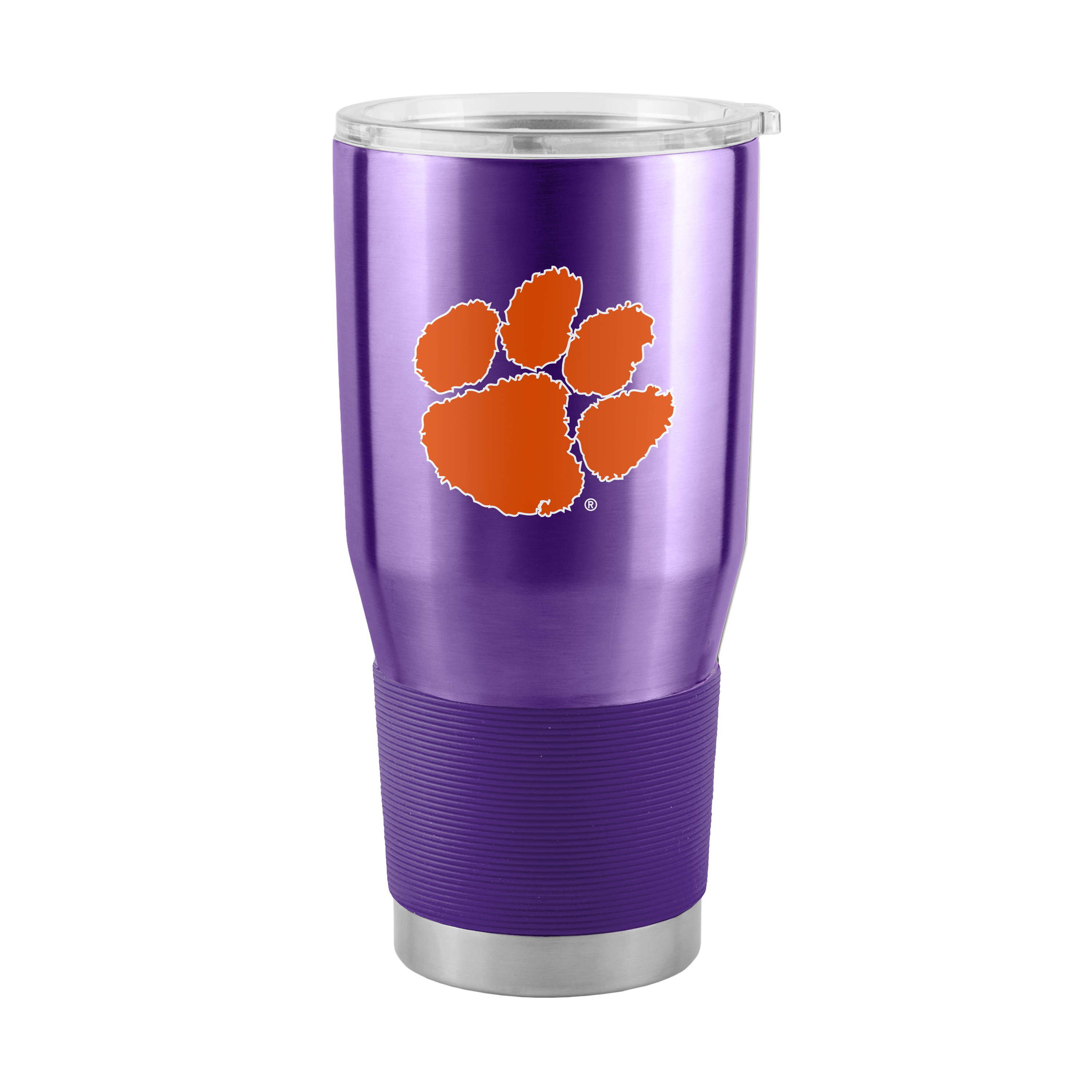 Clemson Tigers 30oz Purple Gameday Stainless Steel Tumbler    