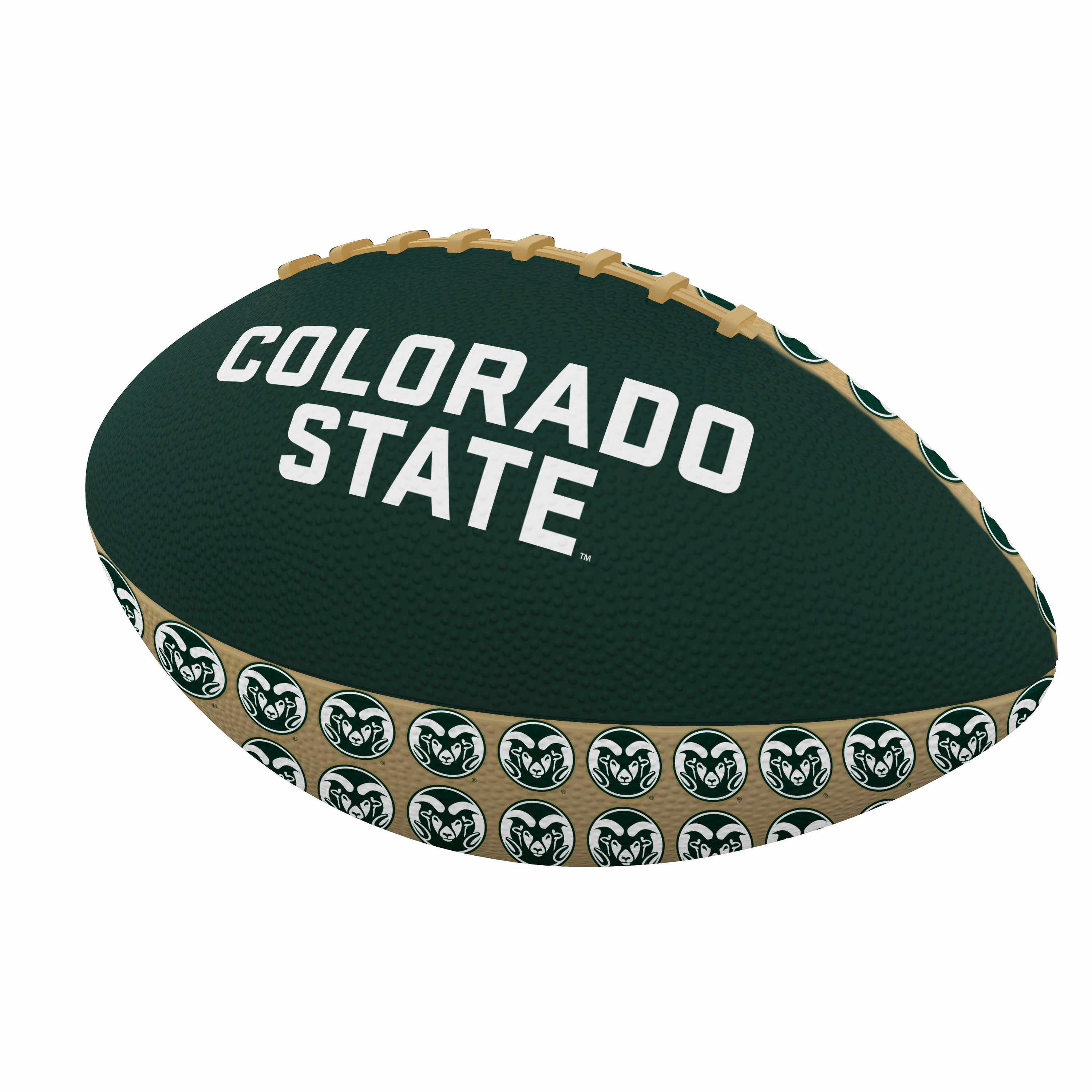 Colorado State Rams Mini Size Rubber Football    