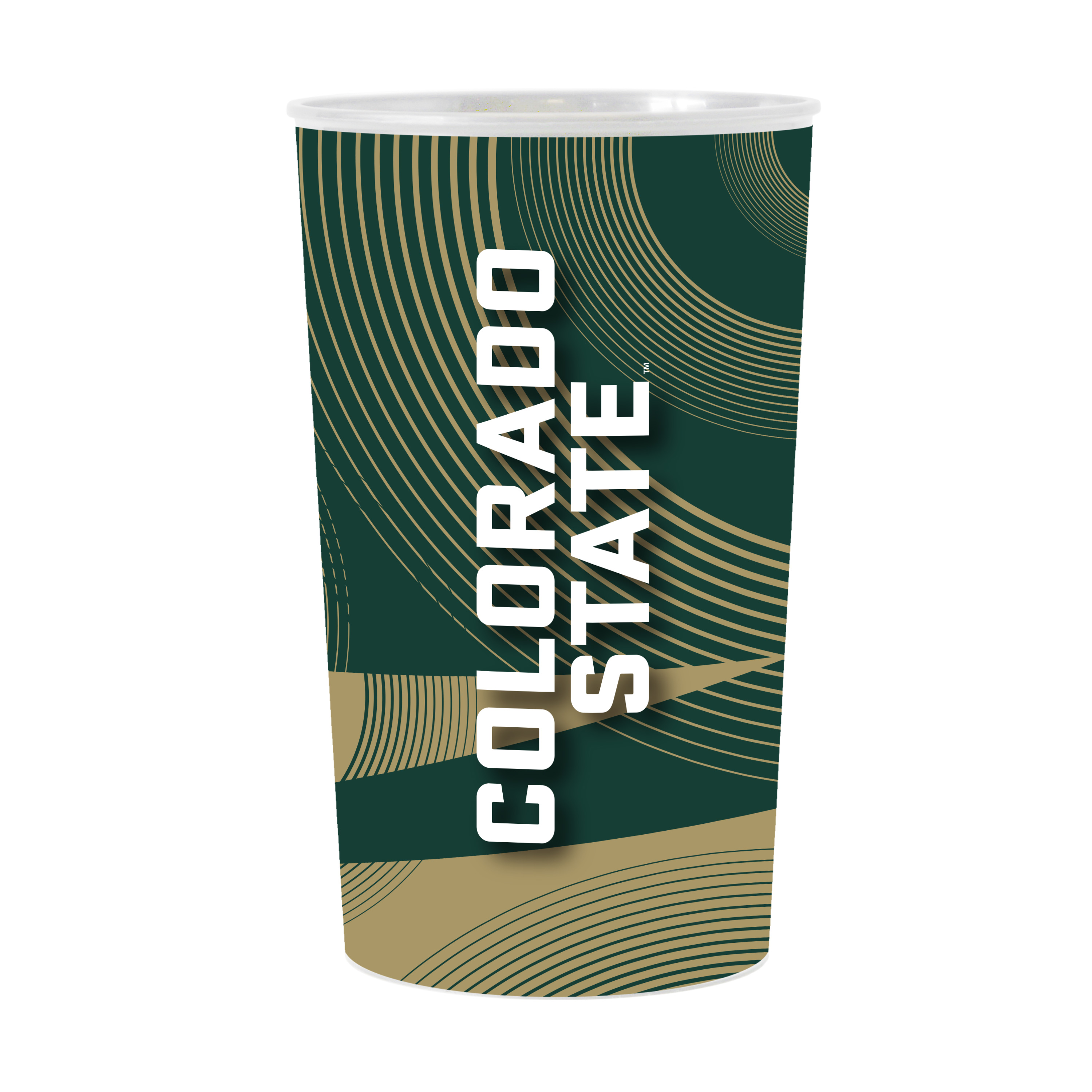 Colorado State Rams Geometric Hardwall Cup 4 Pack  
