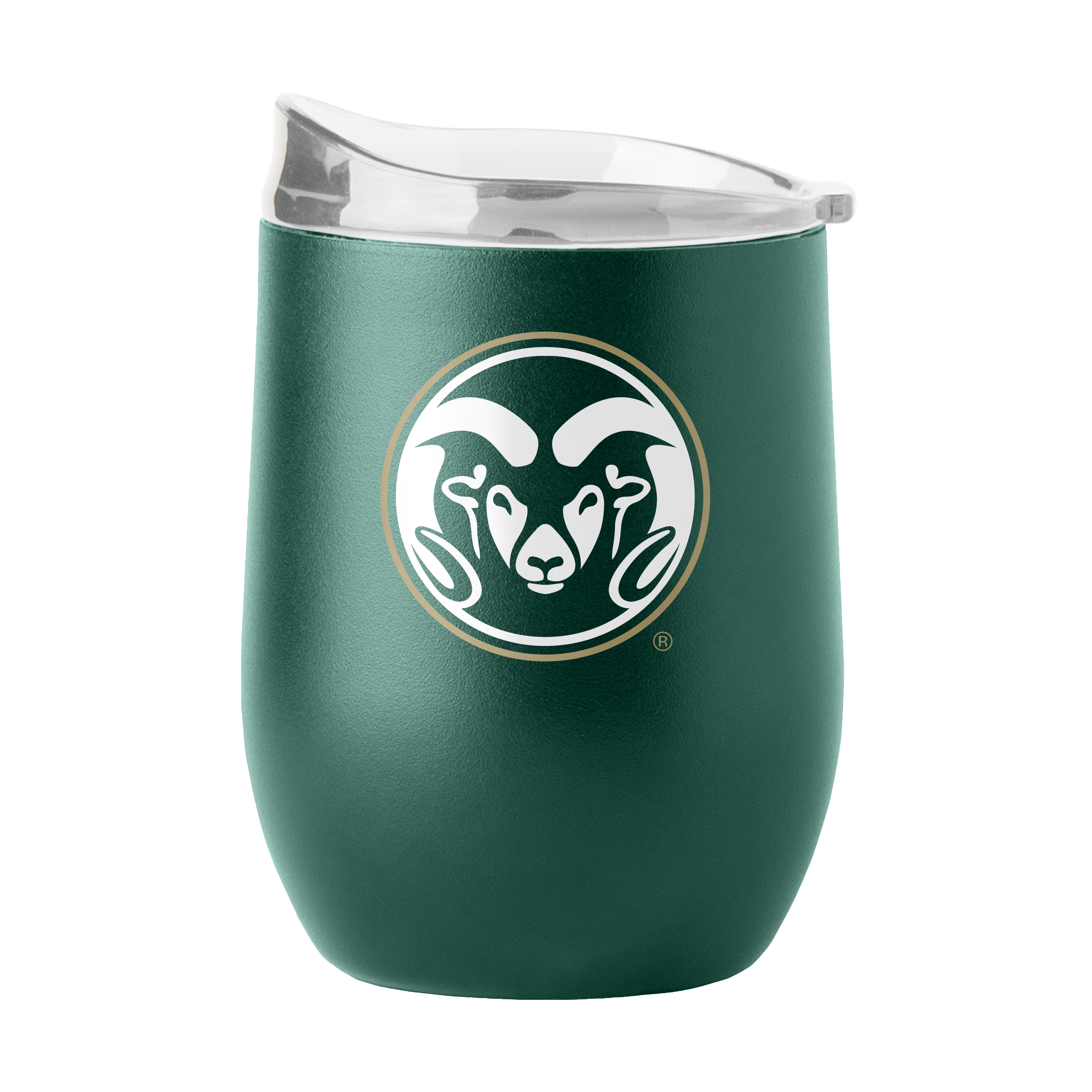 Colorado State Rams 16oz Flipside Powder Coat Curved Bev    