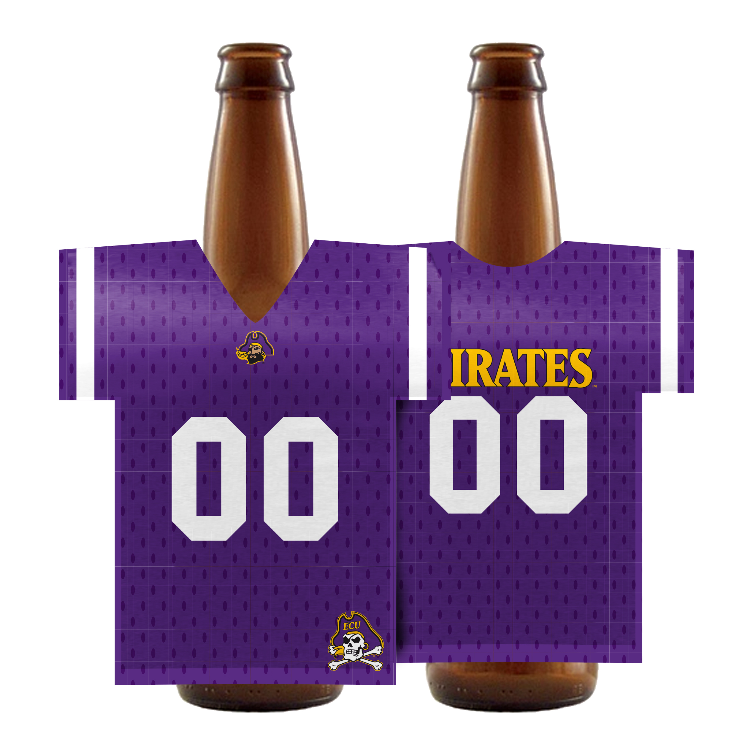 East Carolina Pirates Insulated Jersey Bottle Sleeve    