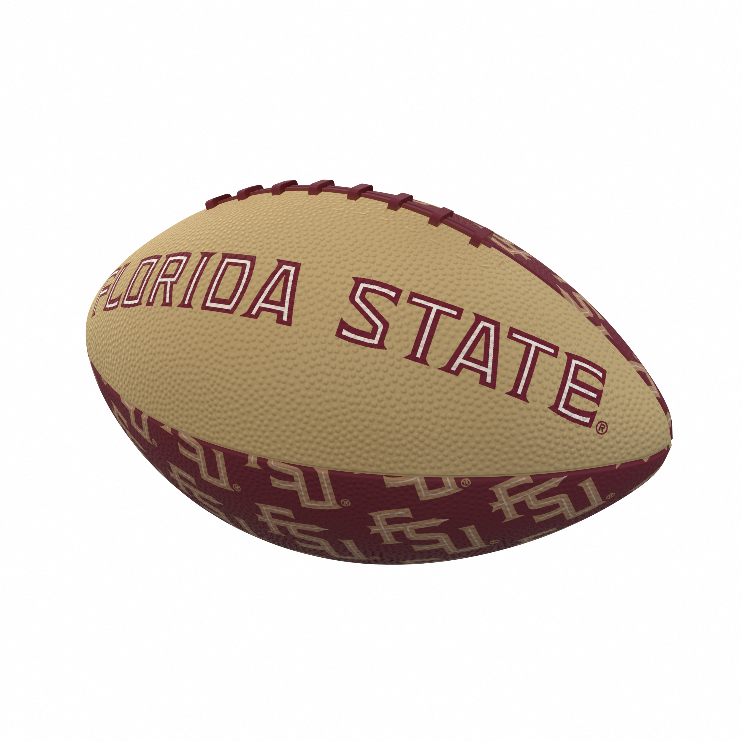 Florida State Sun Devils Repeating Mini-Size Rubber Football    