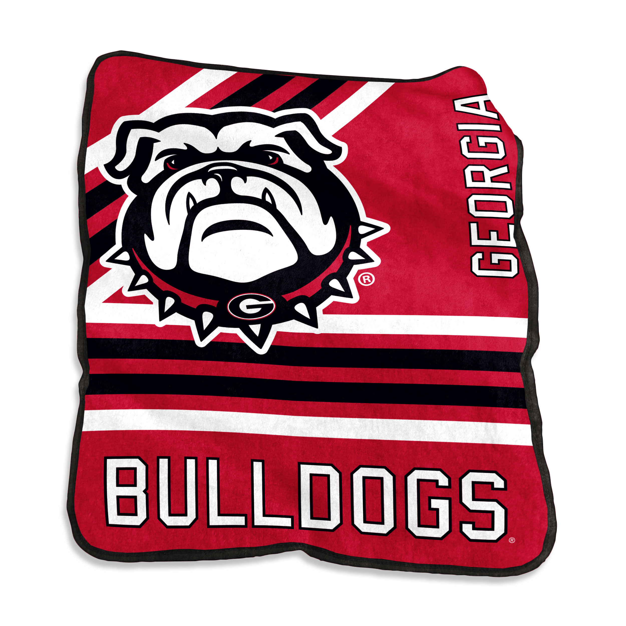 Georgia Bulldogs Raschel Throw    