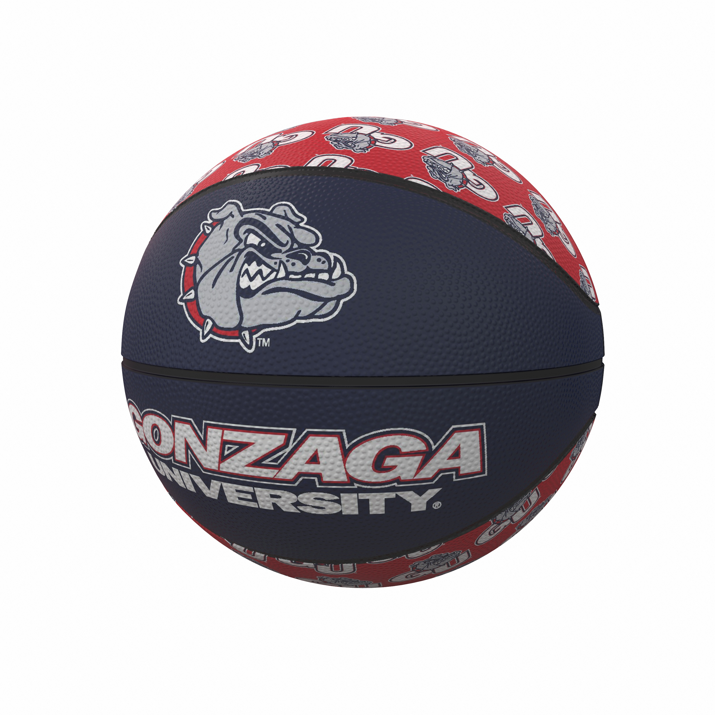 Gonzaga Mini-Size Rubber Basketball  