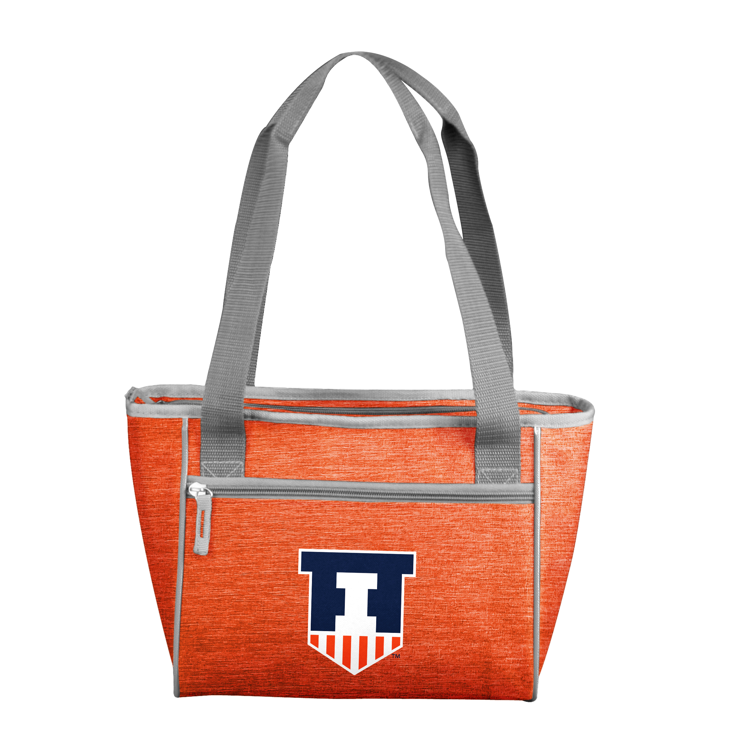 Illinois Fighting Illini Crosshatch 16 Can Cooler Tote  
