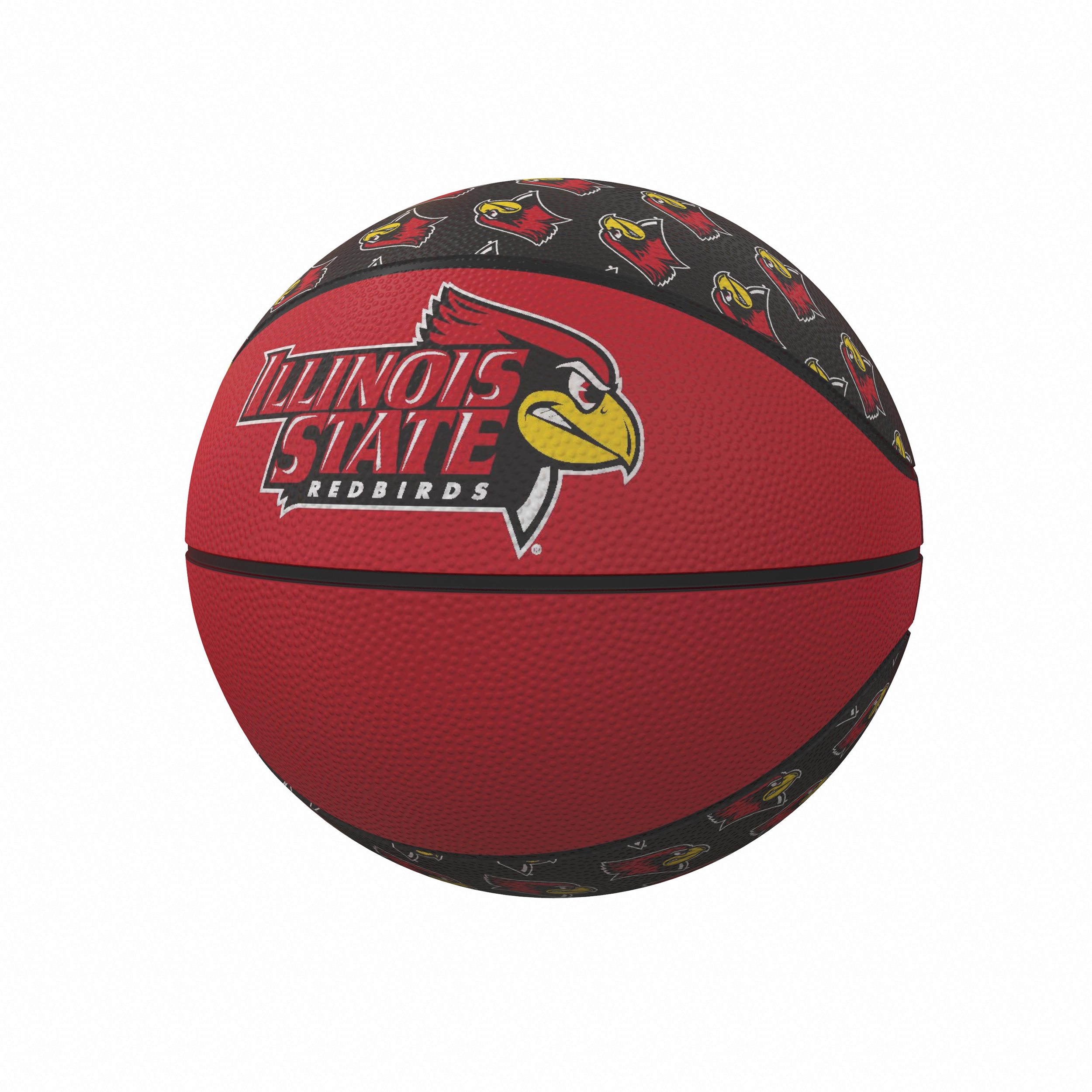 Illinois State RedBirds Mini-Size Rubber Basketball  