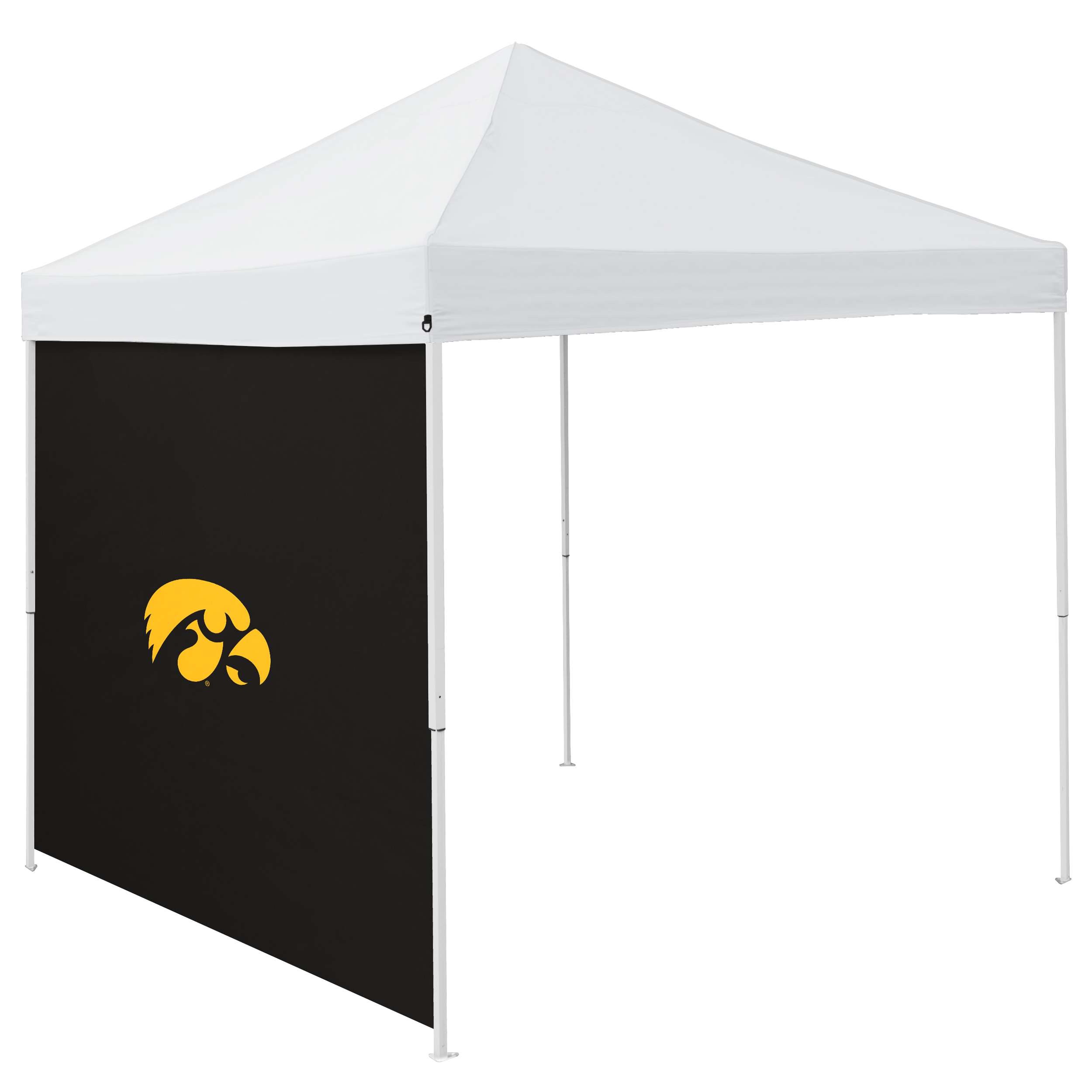 Iowa Hawkeyes Black 9 x 9 Side Panel  
