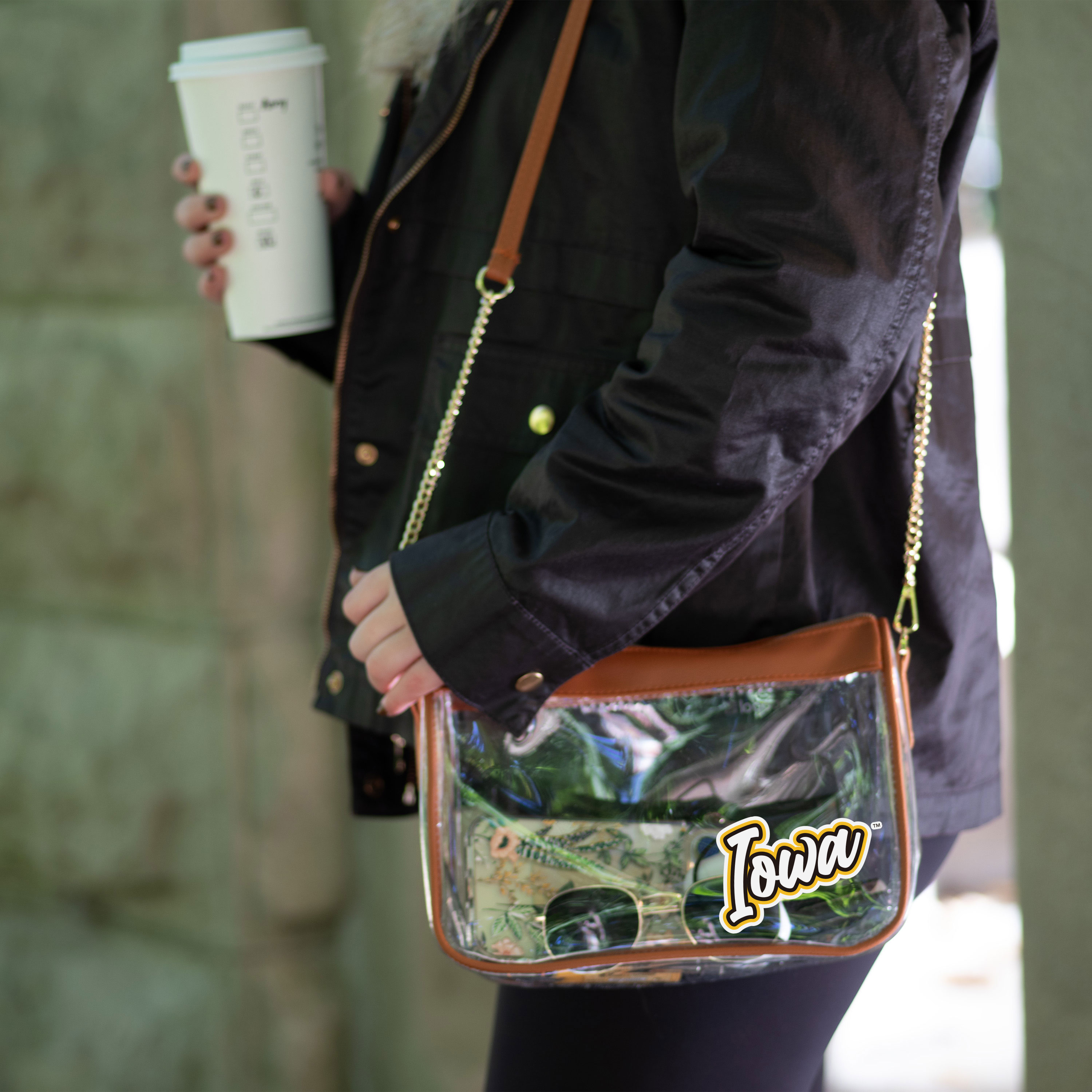 Iowa Hawkeyes Hype Clear Bag  