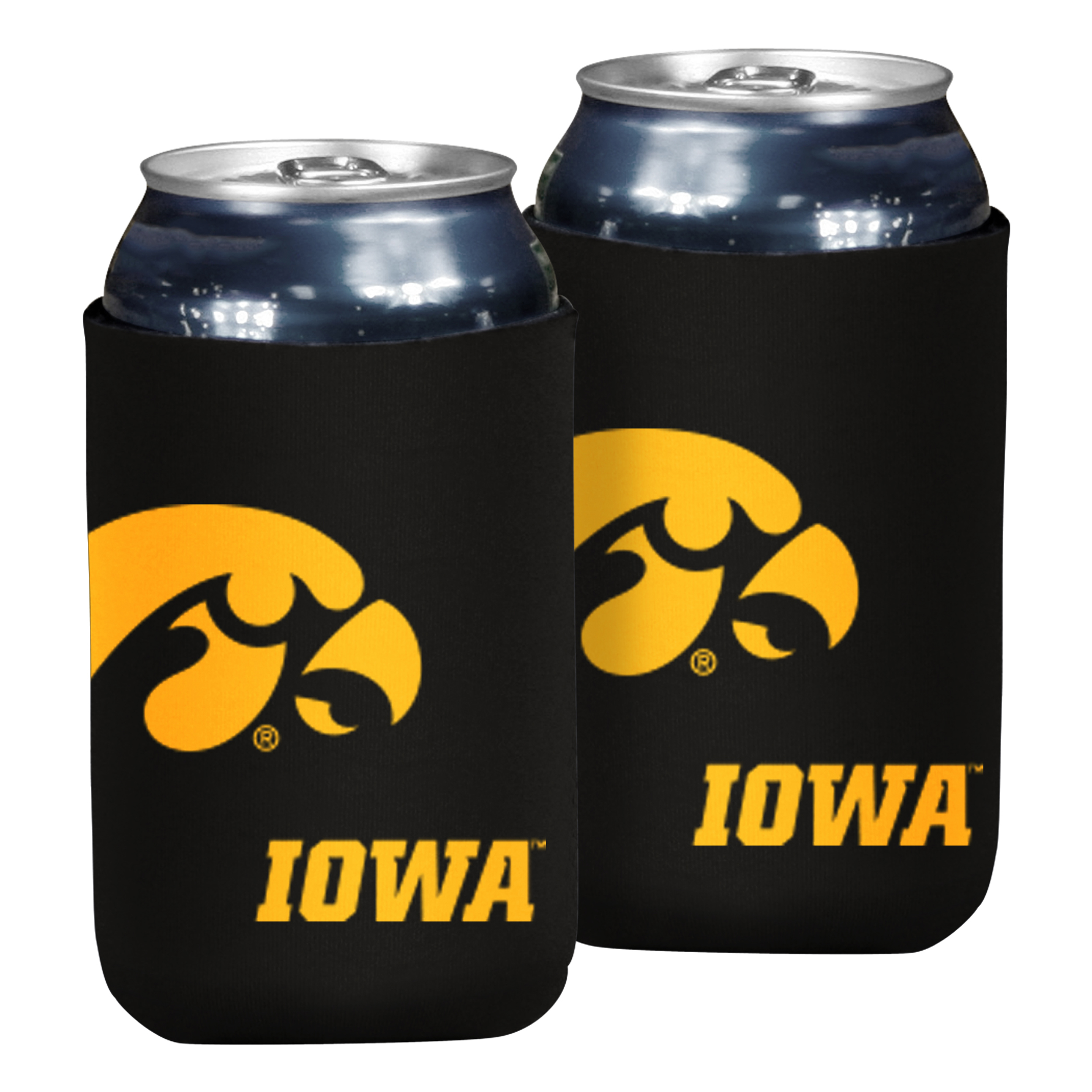 Iowa Hawkeyes Oversized Logo Insulated Can Sleeve  